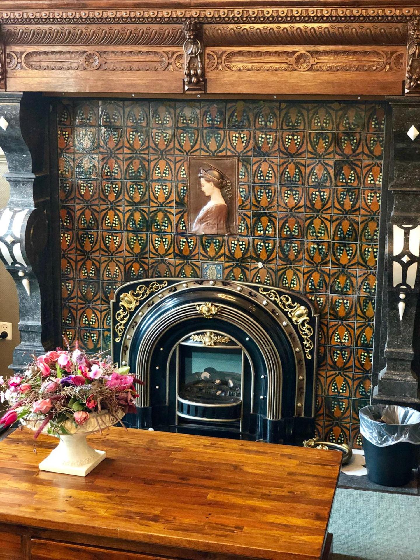 fireplace