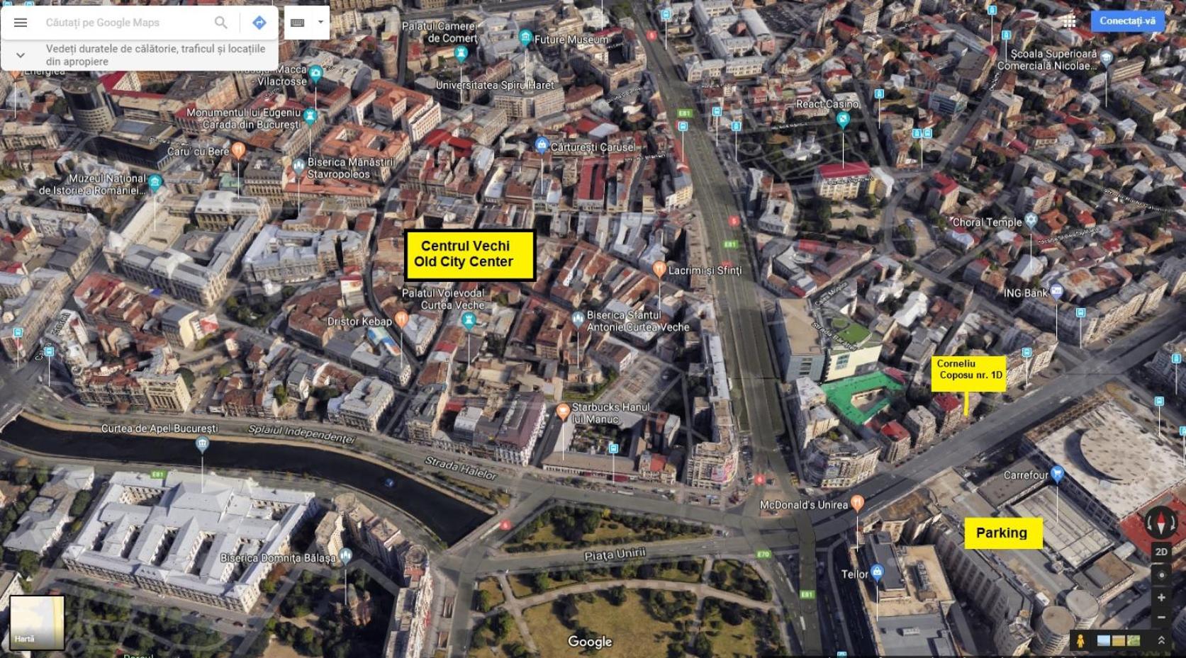 Domum Unirea, across the street of Old City Center