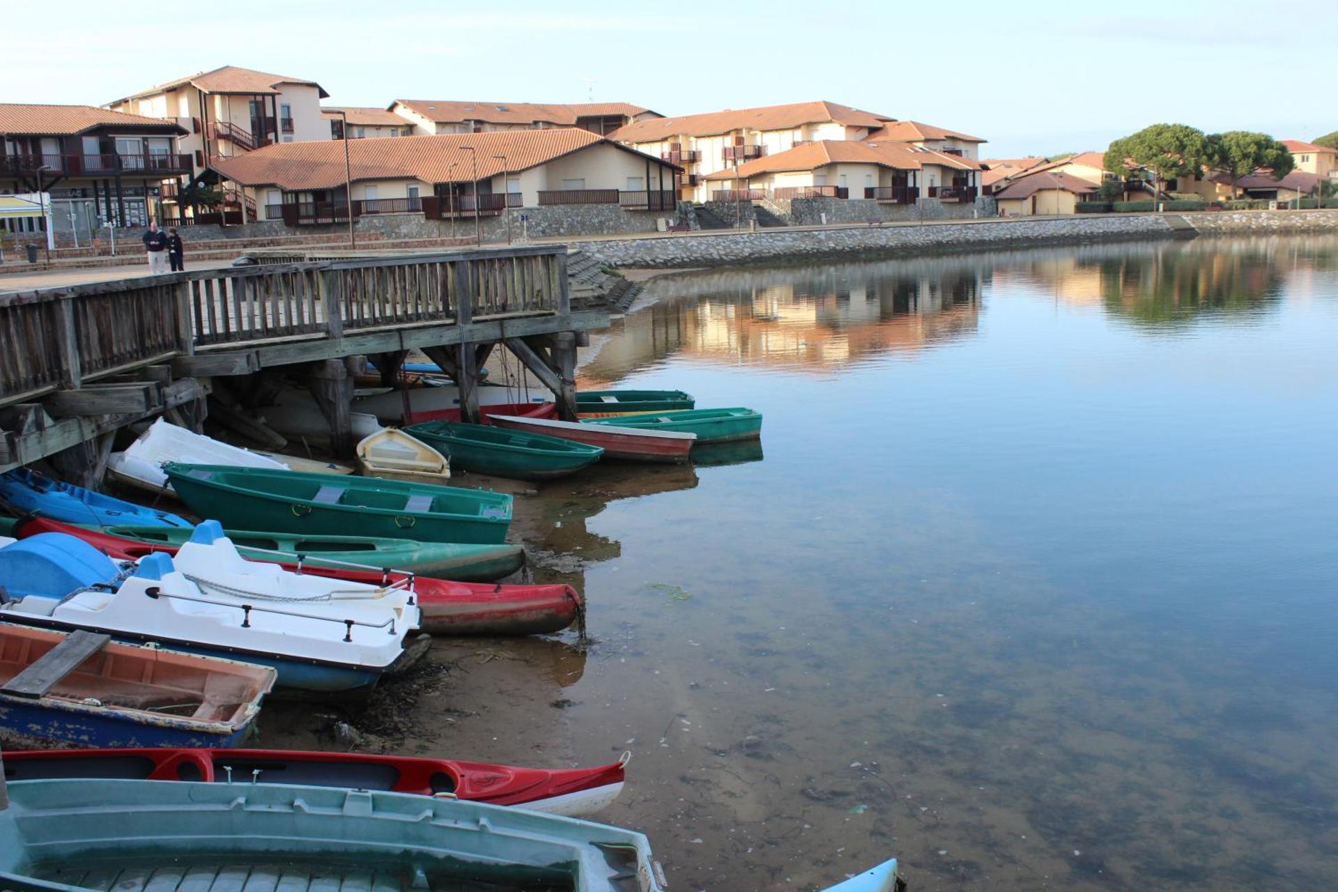 Appartement vue lateral du lac