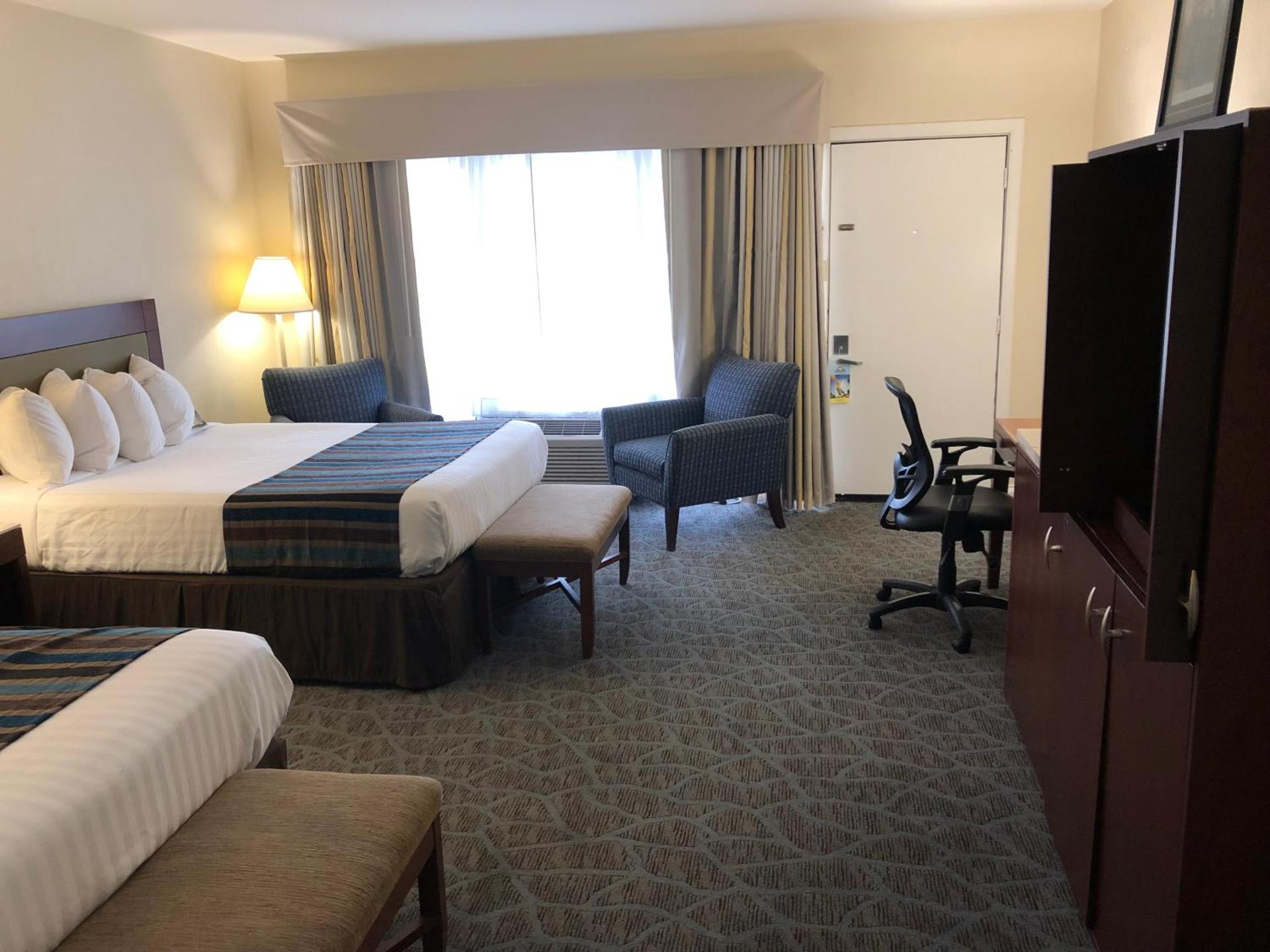 Deluxe Double Room with Two Double Beds - First Floor/Non-Smoking