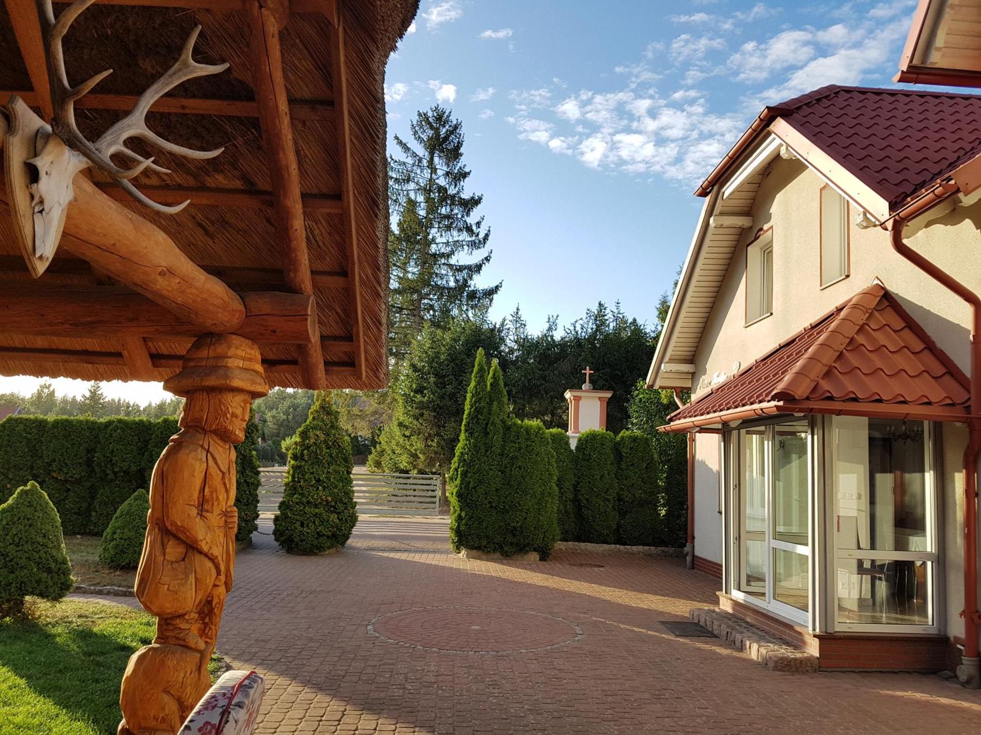 Agro Breza - dom z kominkiem 20 metrow od jeziora- sauna ogrodowa