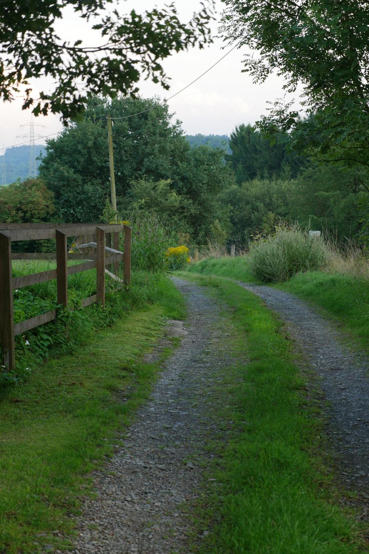 Kleine Villa im wilden Garten