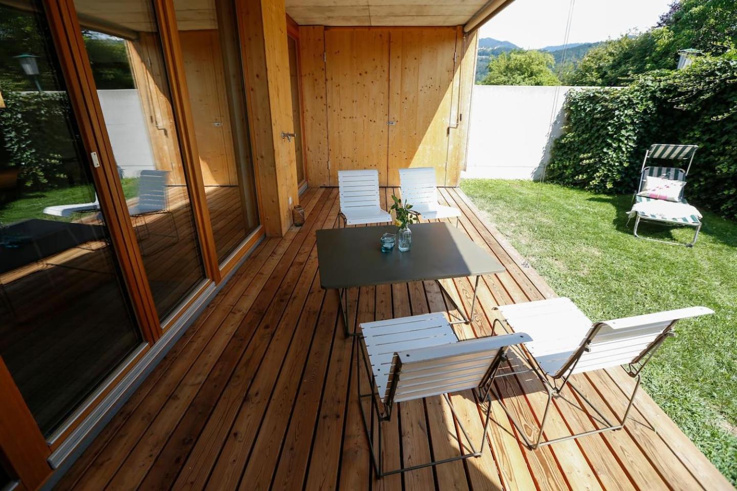 Gartenwohnung in prämierter Wohnanlage