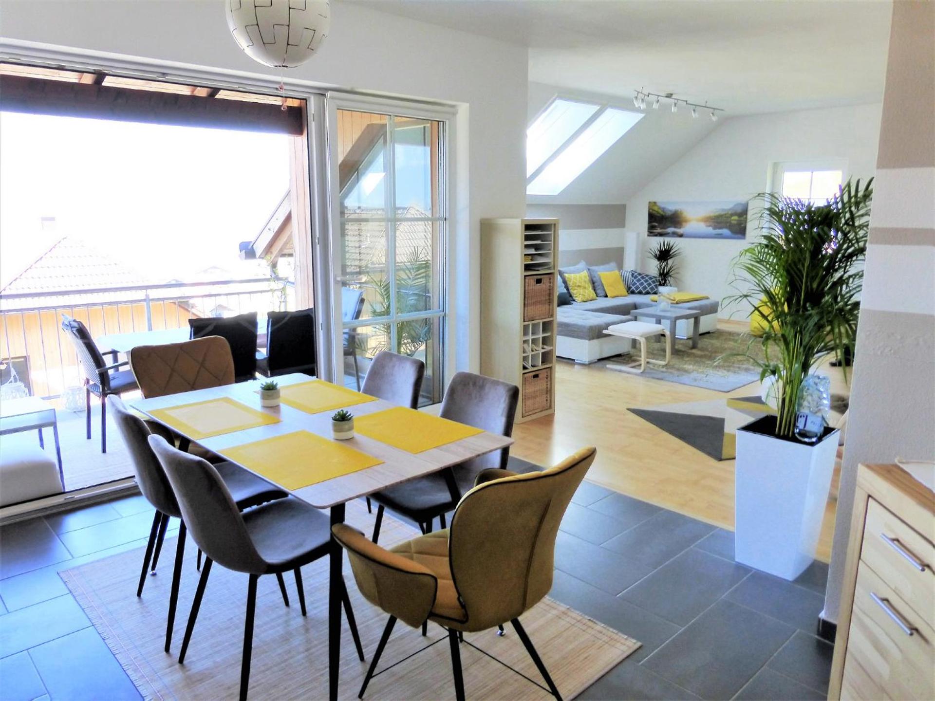 FeWo Atterseeperle - 80m2 mit See- und Gebirgsblick