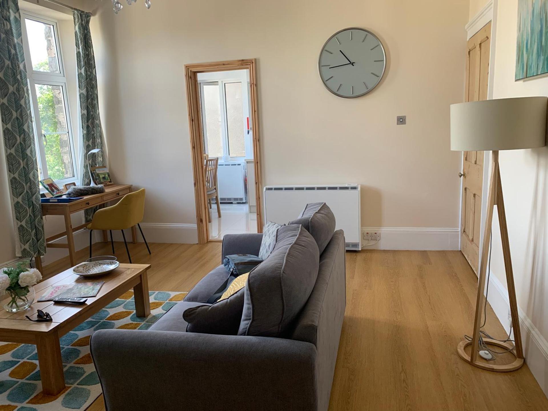 Postman's Knock, Lynmouth, first floor apartment with private parking