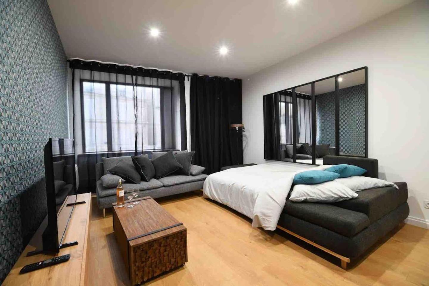 An authentic experience with spa in the center