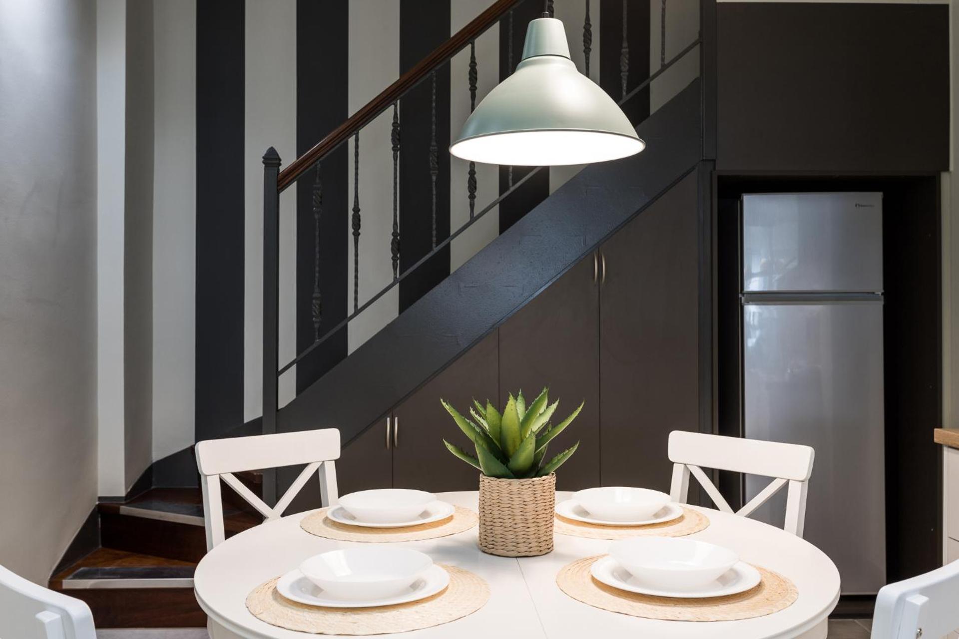 modern city center maisonette