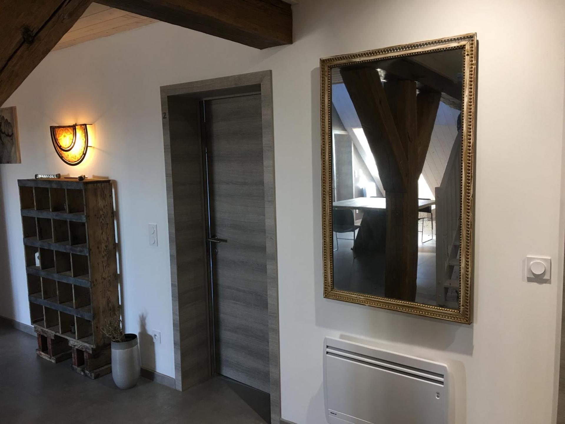 Appartement style industriel avec terrasse