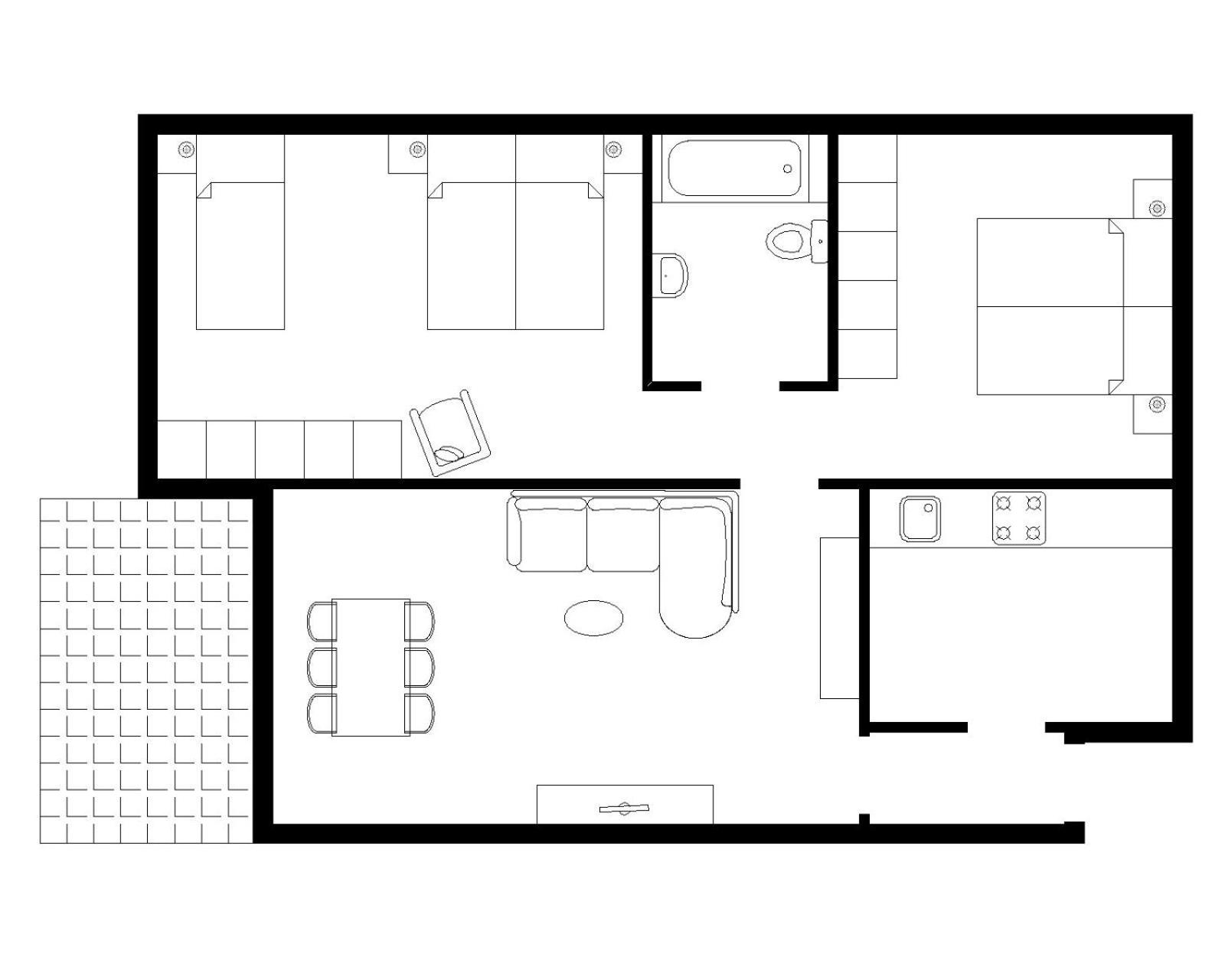 Photo of the whole room