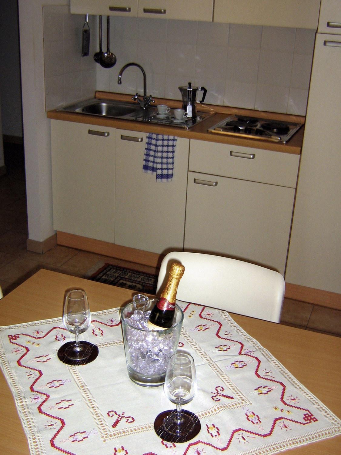 Kitchen or kitchenette