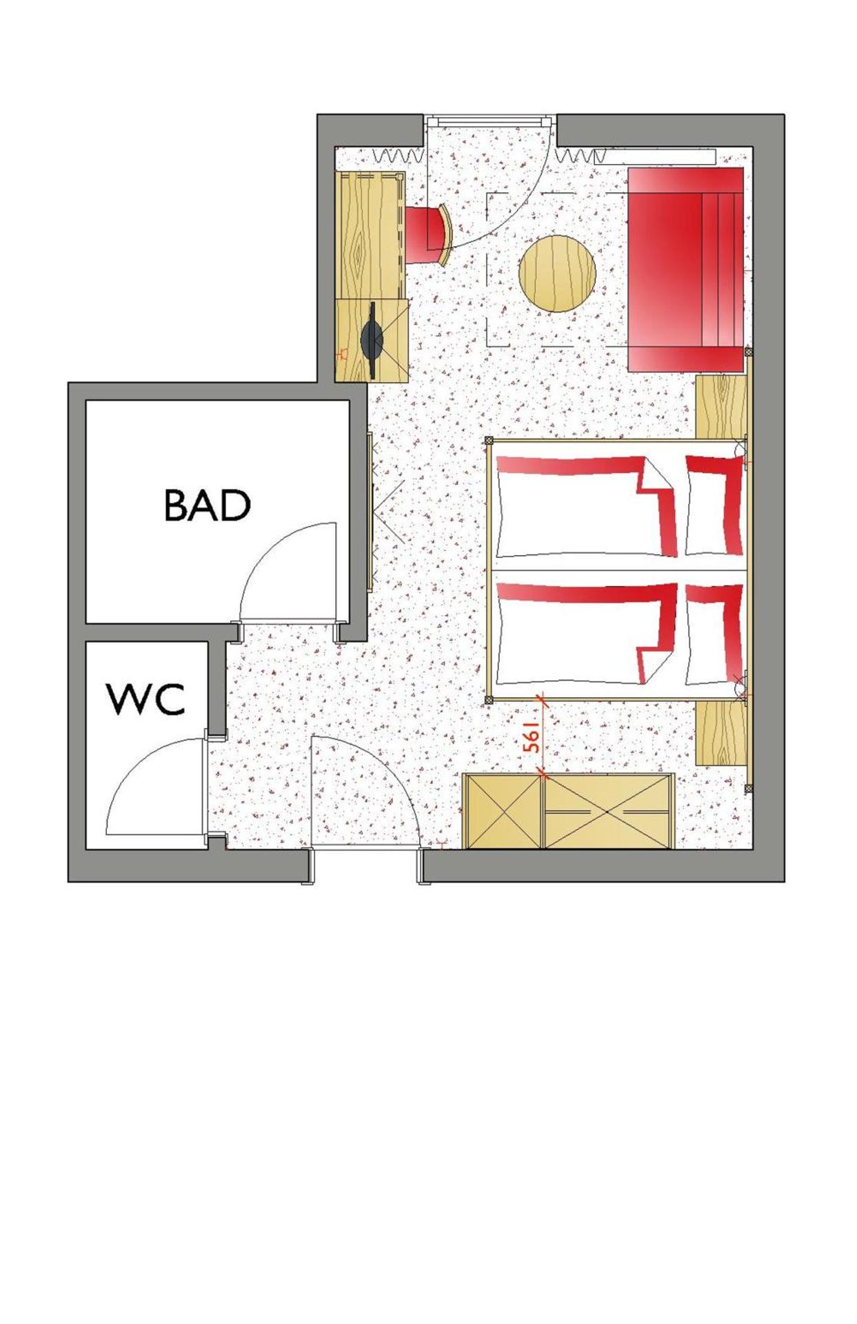 Photo of the whole room