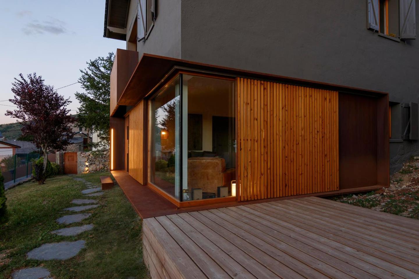 Fantástica casa de diseño en Alp