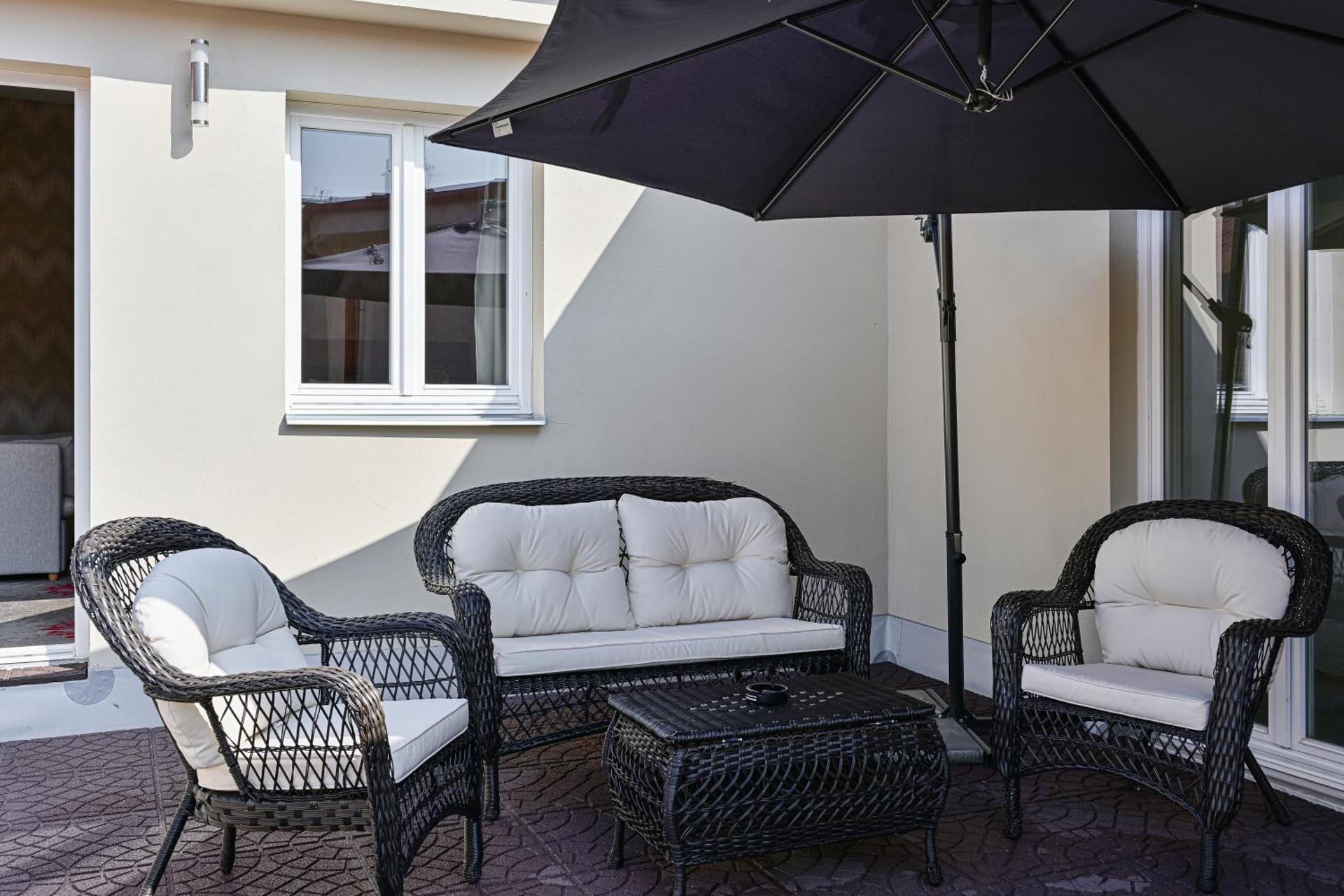 Family Room with Terrace