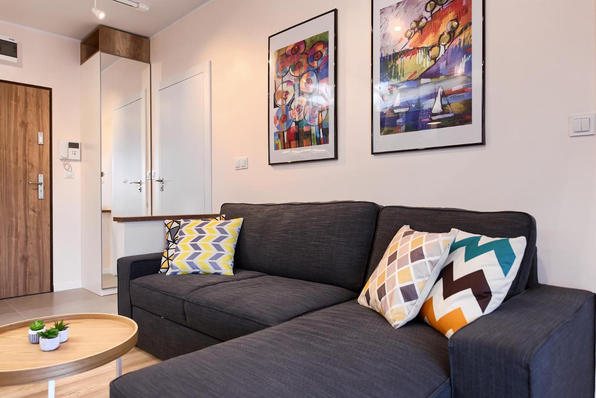 City Centre Modern Apartment Poznań Free Parking