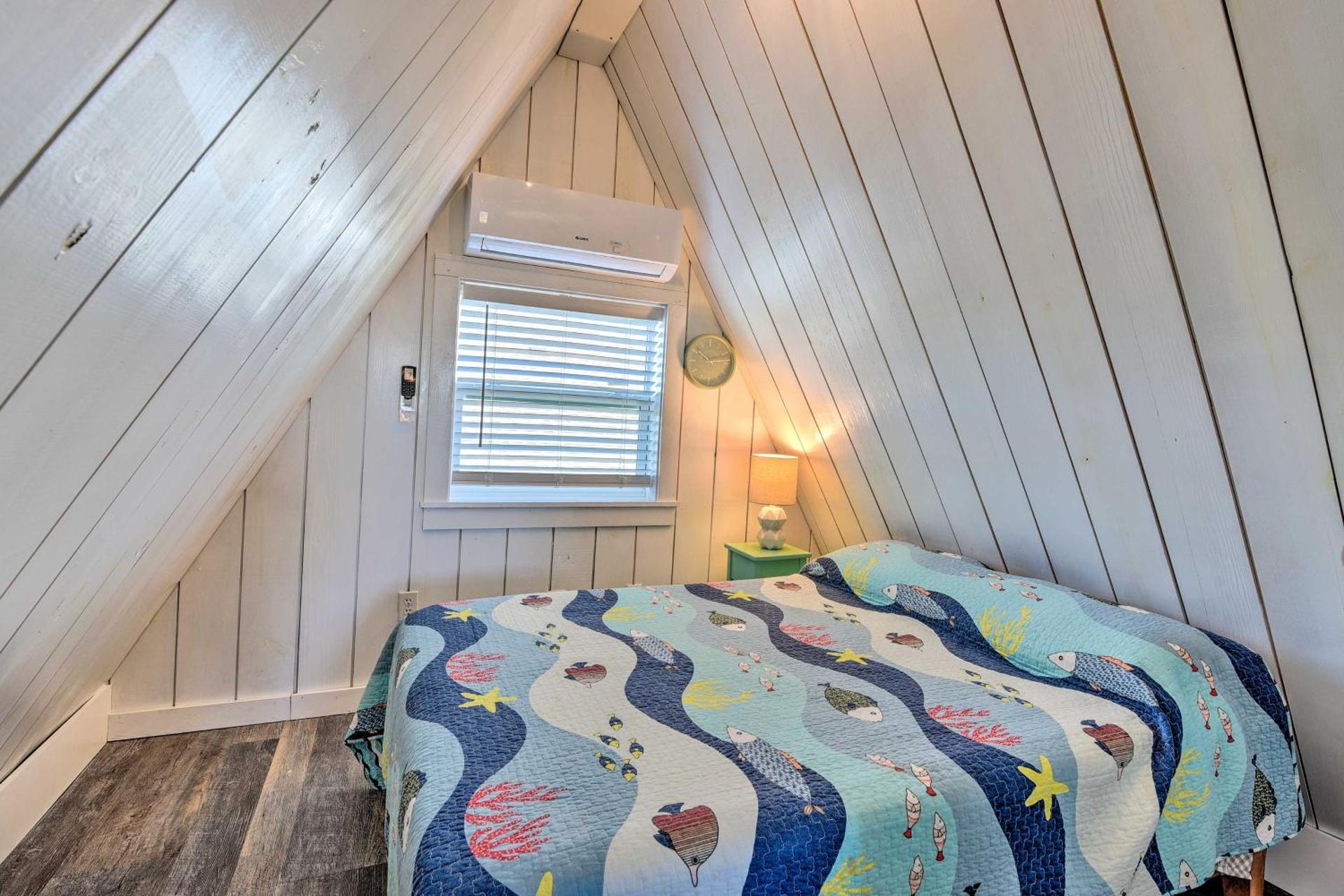 2 Blocks to Surfside Beach A-Frame Home with Deck