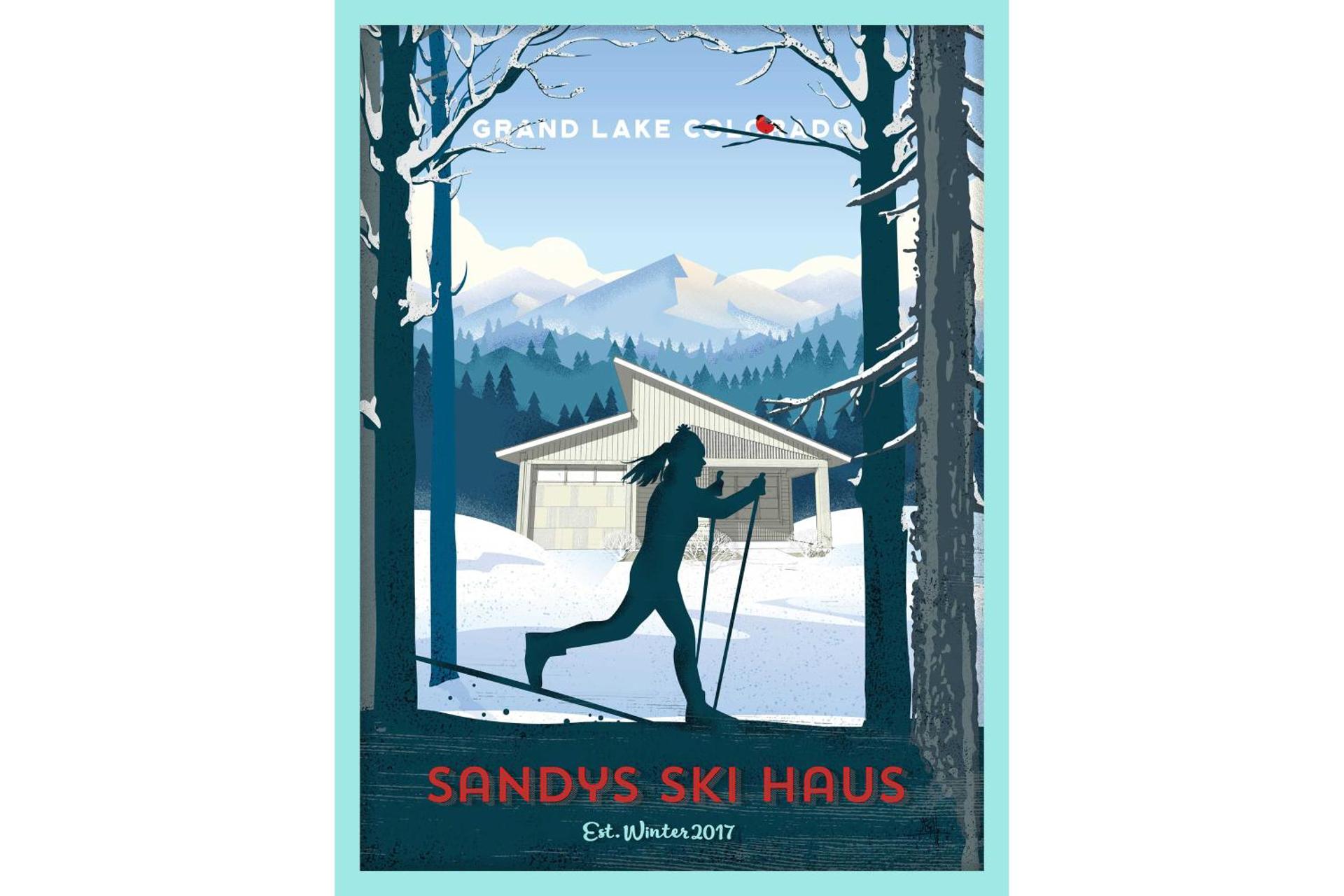 Fireplace and Deck Modern Cabin in Grand Lake!