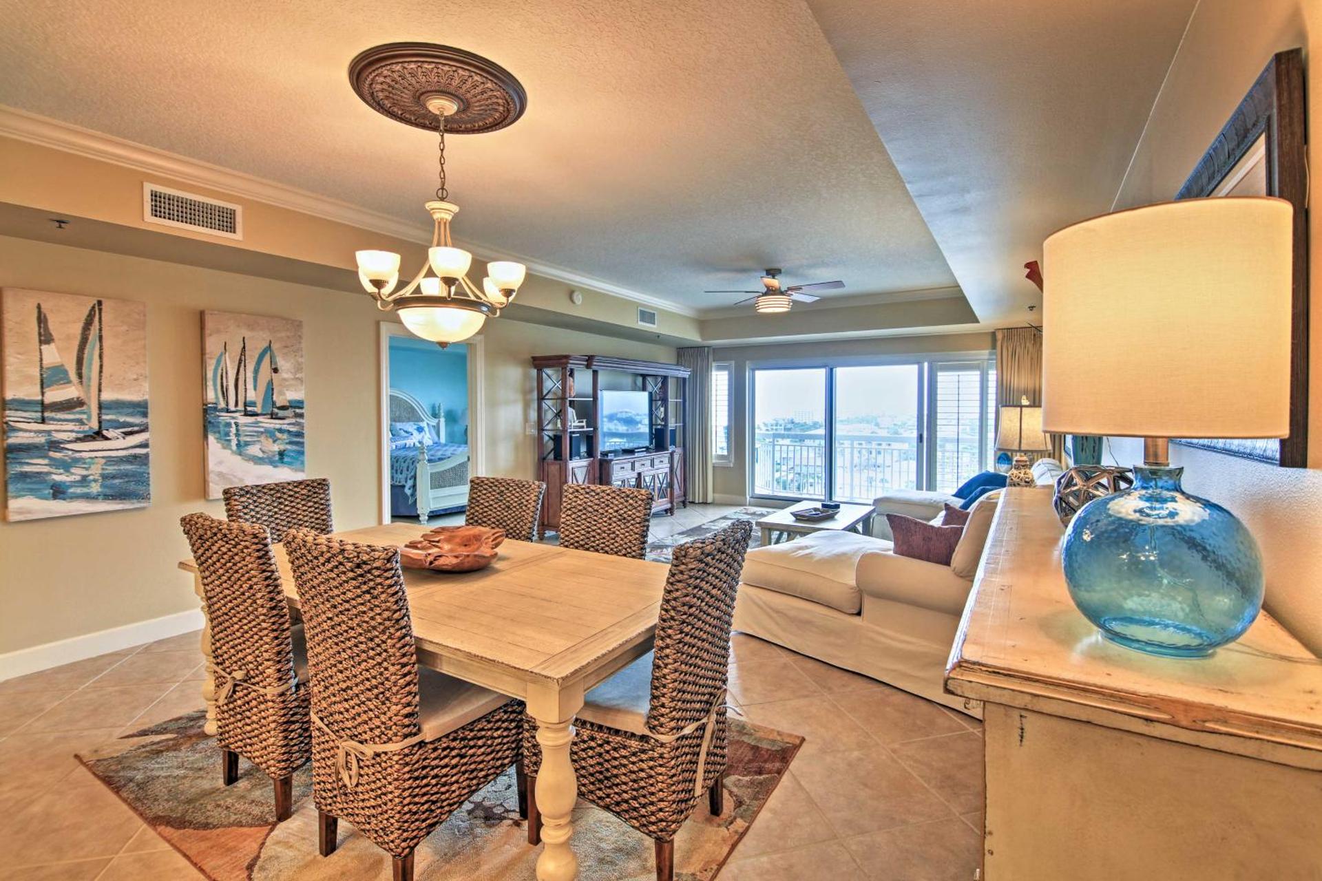 Beachfront Destin Condo with Pool and Harbor View!