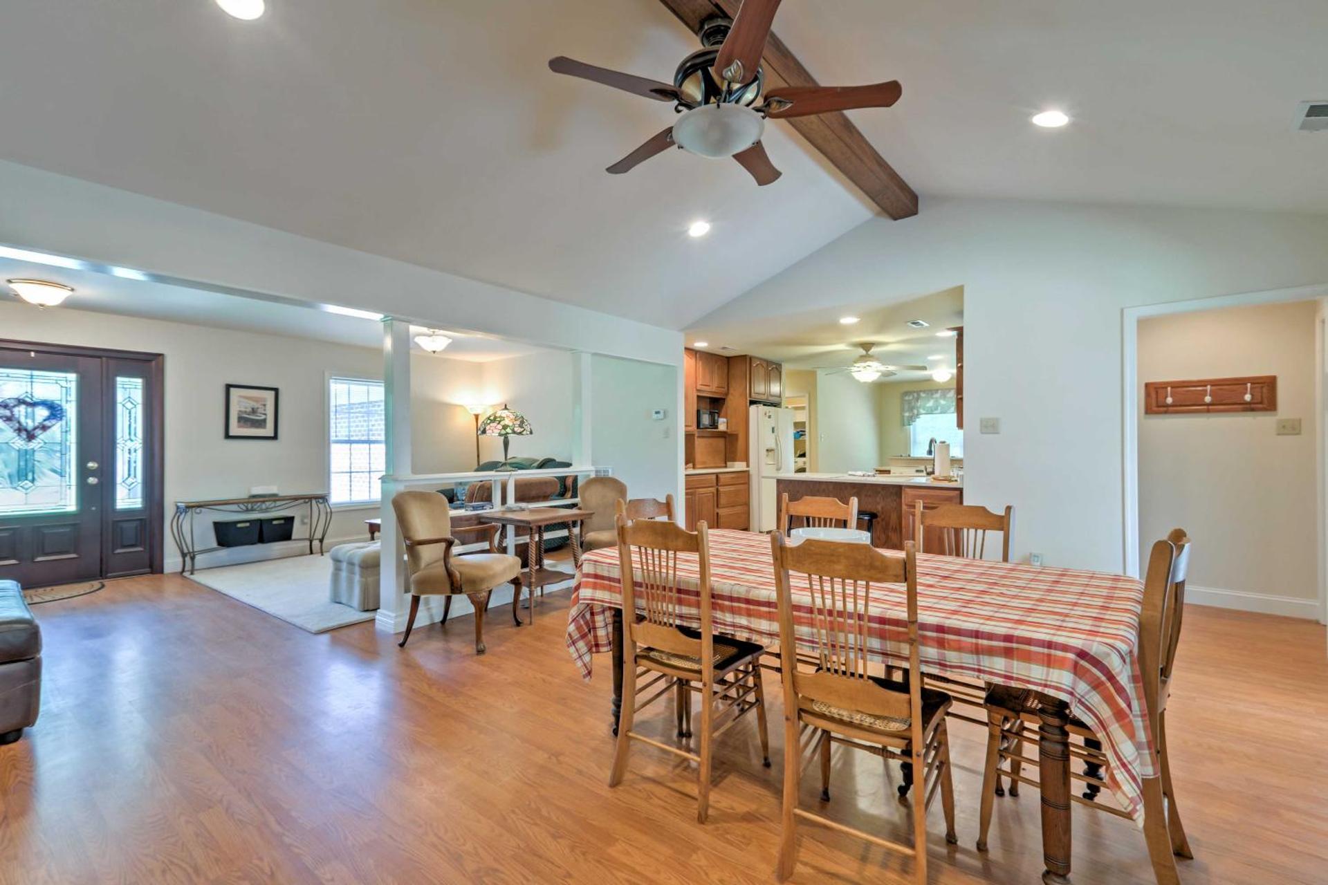 JuJus Place Warsaw House with Deck and Tree Swings!