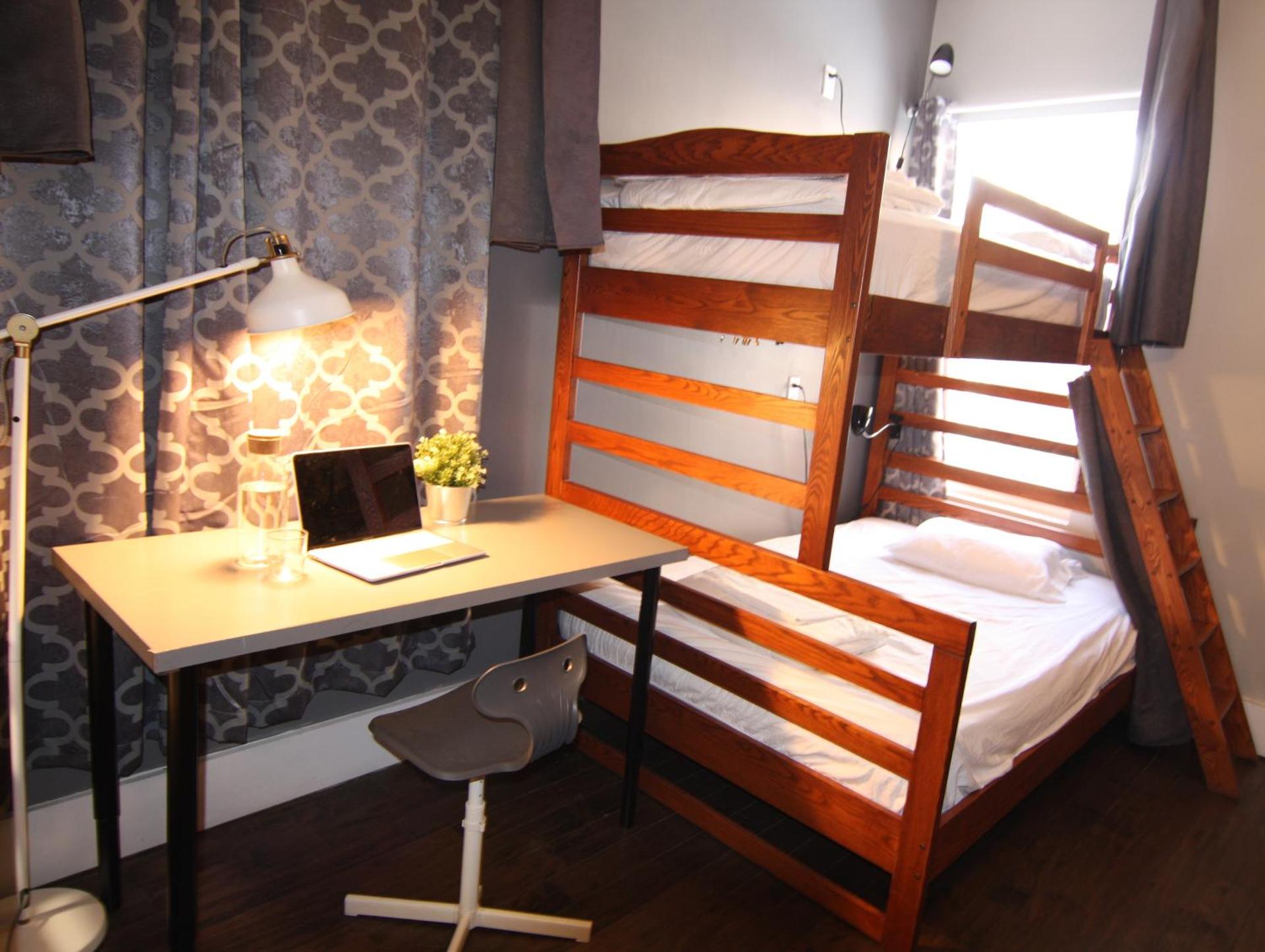 Bed in 8-Bed Female Dormitory Room