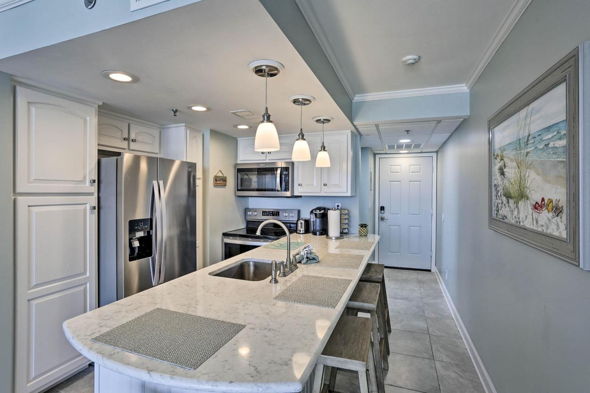 Bright PCB Condo with Gulf Views and Beach Access!