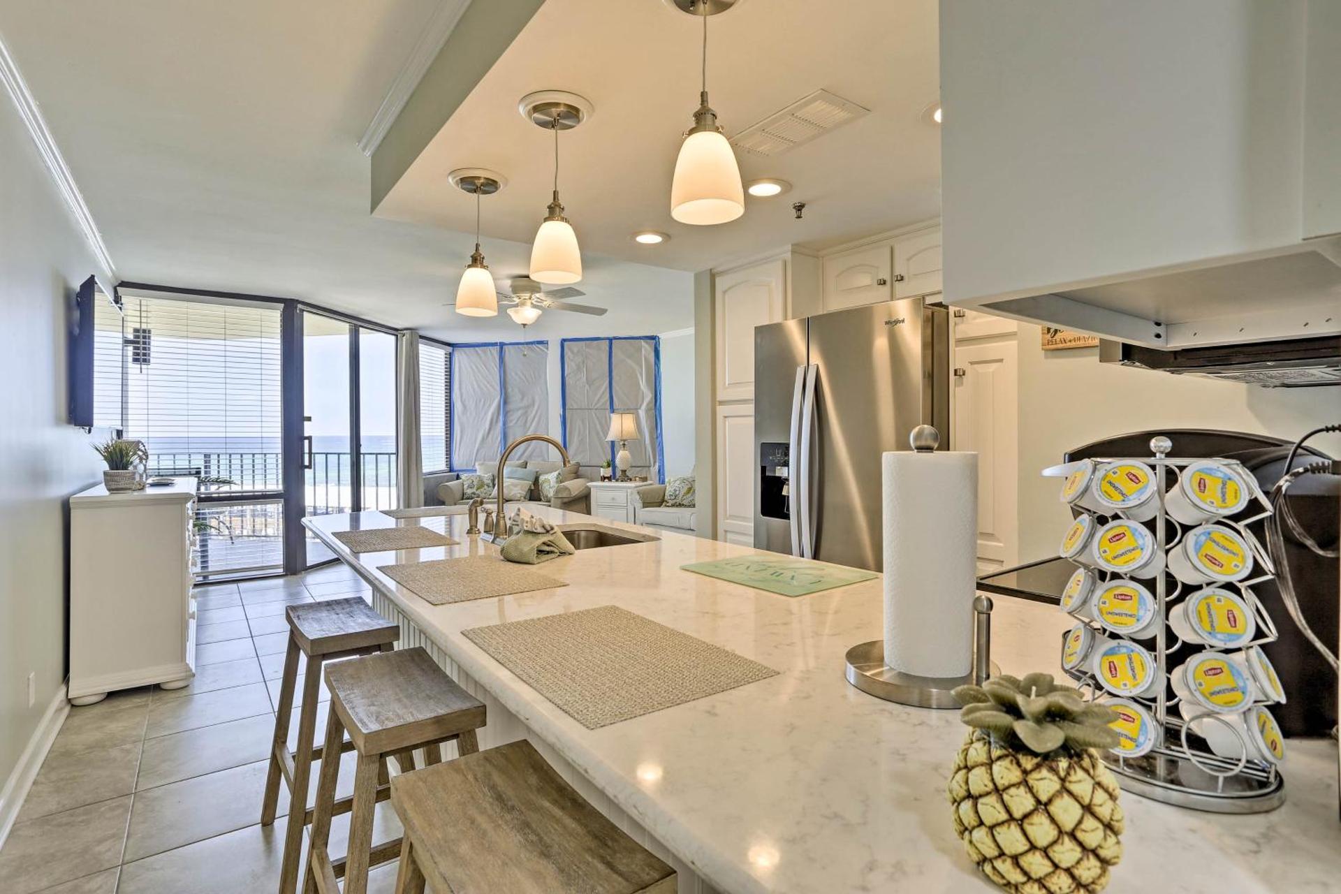 Bright PCB Condo with Gulf Views and Beach Access!