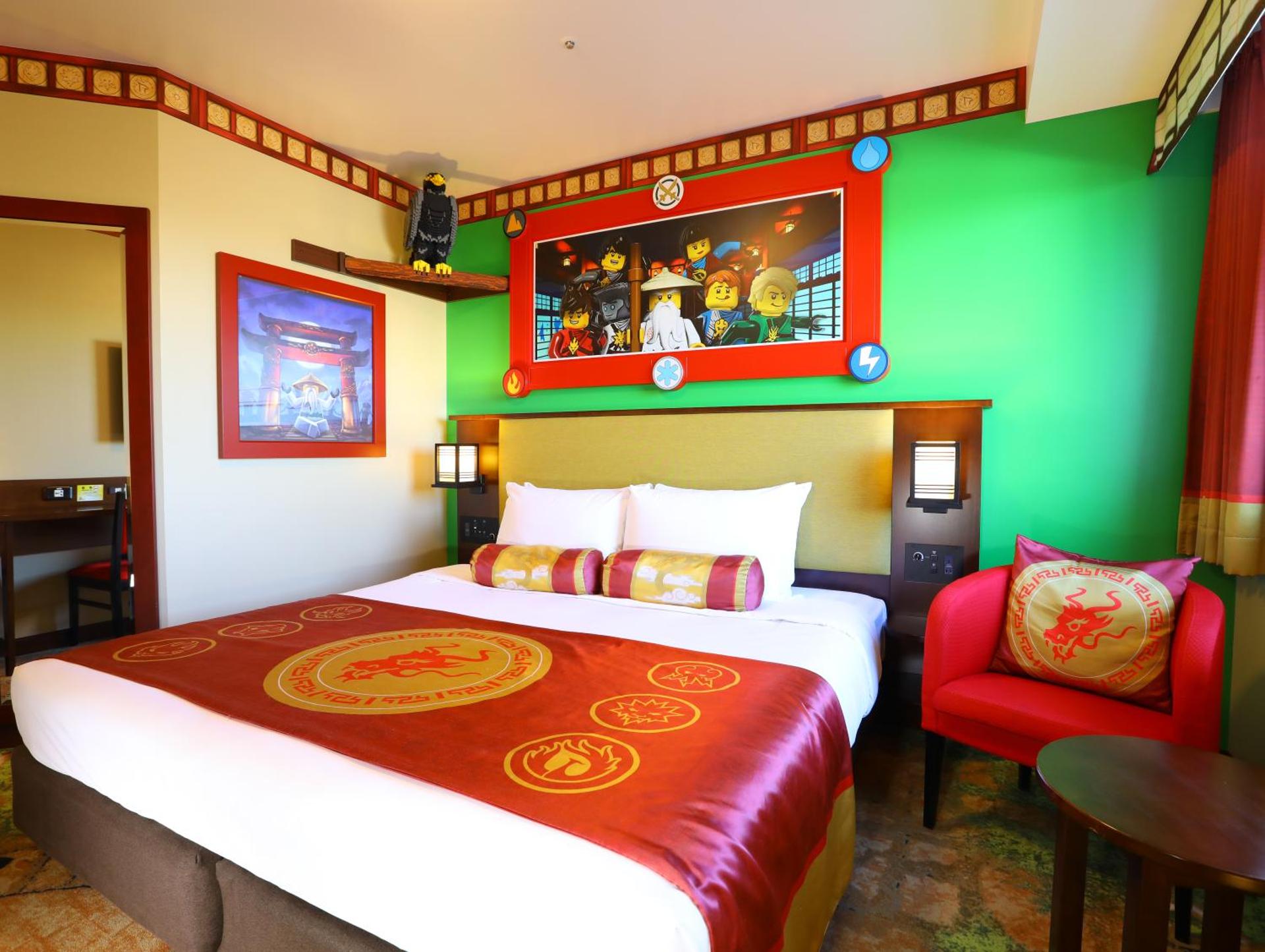 Alojamiento Ninjago Theme con vistas al parque