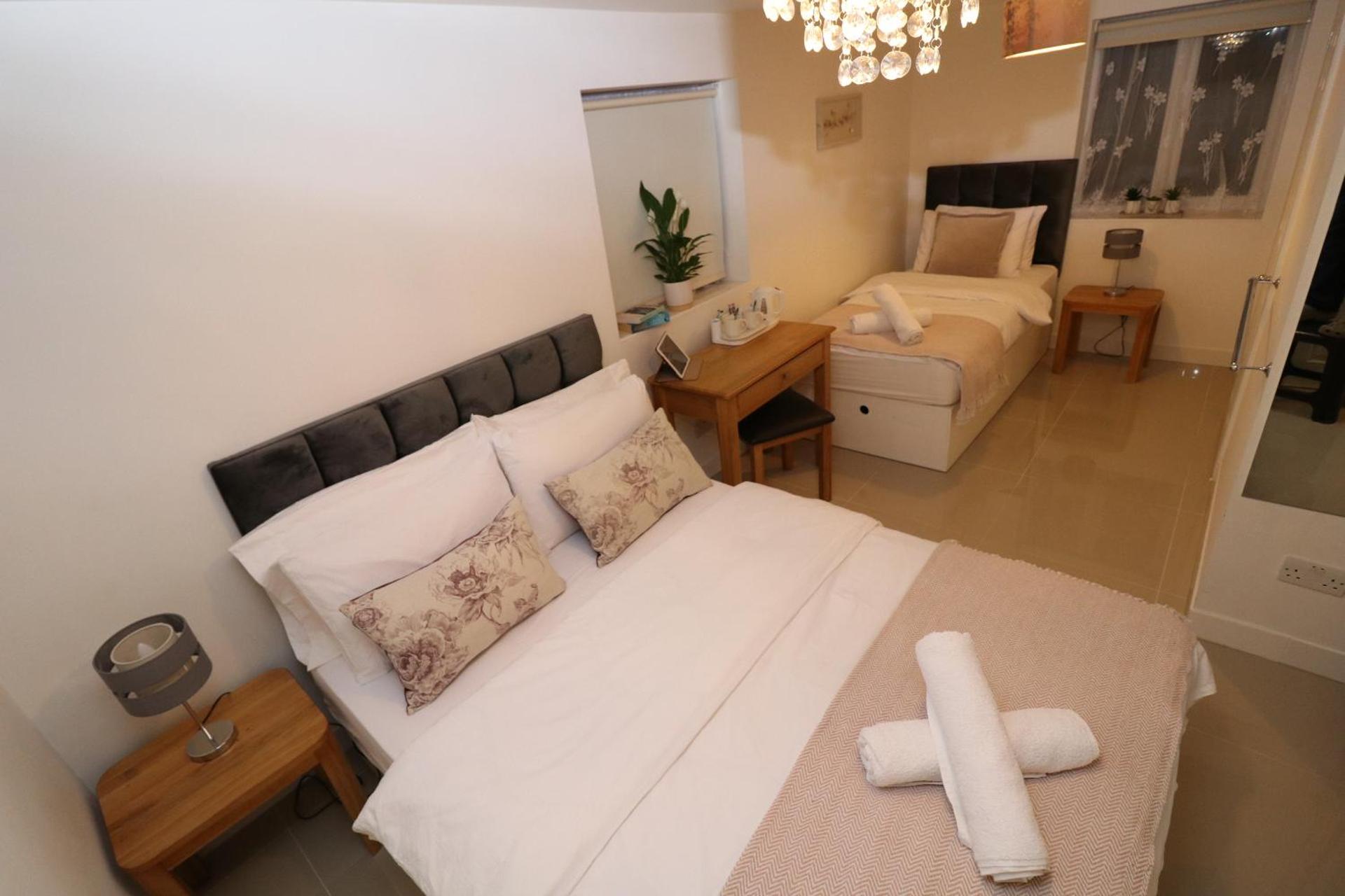 Family Room with Bathroom