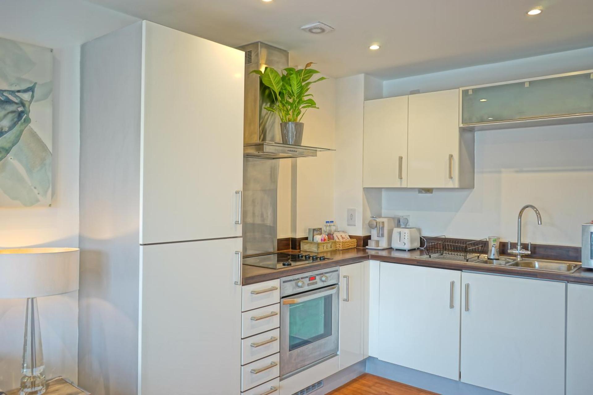 Soak up the Light at a Soothing, Stylish Apartment in Swansea Marina