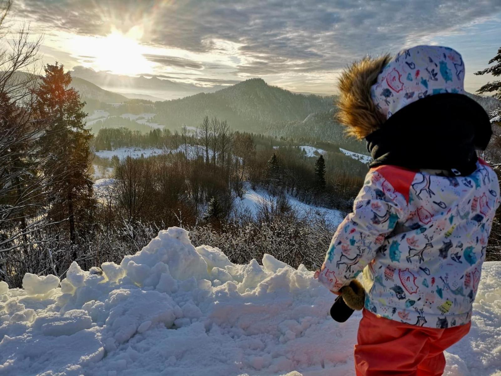 KOZA U WOZA - drewniany dom premium z widokiem na Tatry ecoSPA strefa fitness ZIELONA FARMA healinggarden - slowTRAVEL