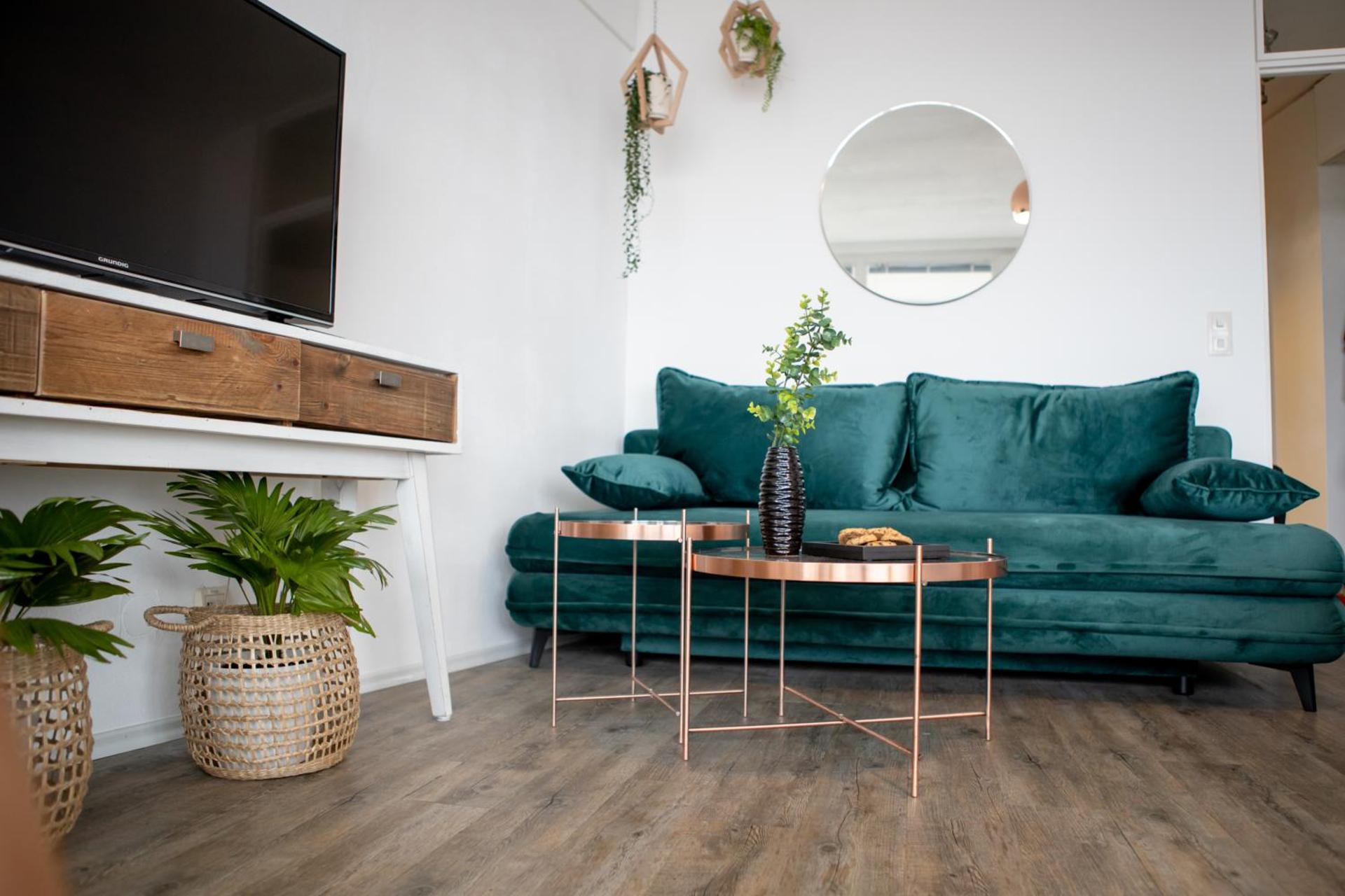 Modernes Apartment mit tollem Blick über die Stadt