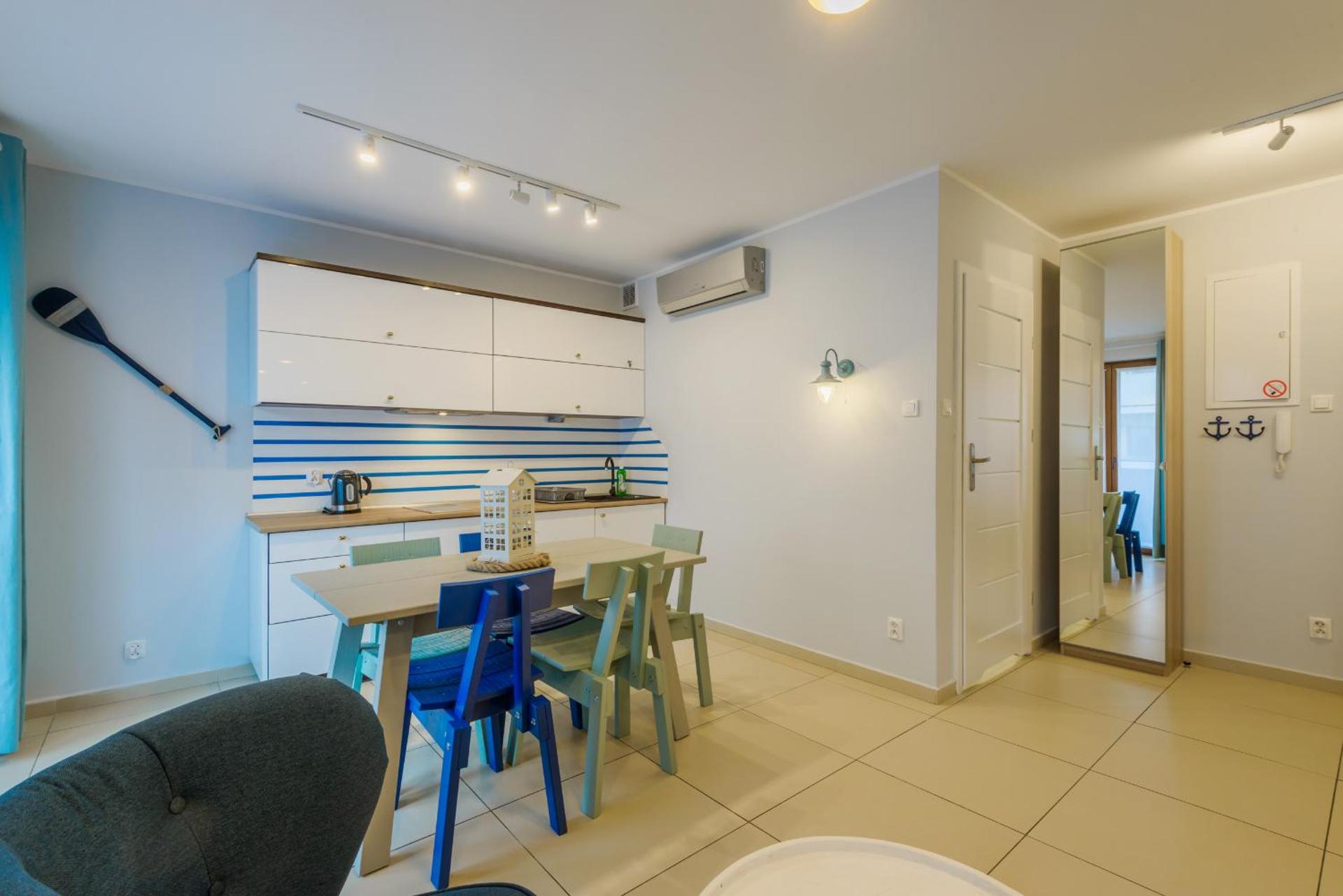 APARTAMENTY MIERZEJA - BALTIC PARK STEGNA, 33m2-57m2, 500 m od plaży, Bezpłatny Meleks