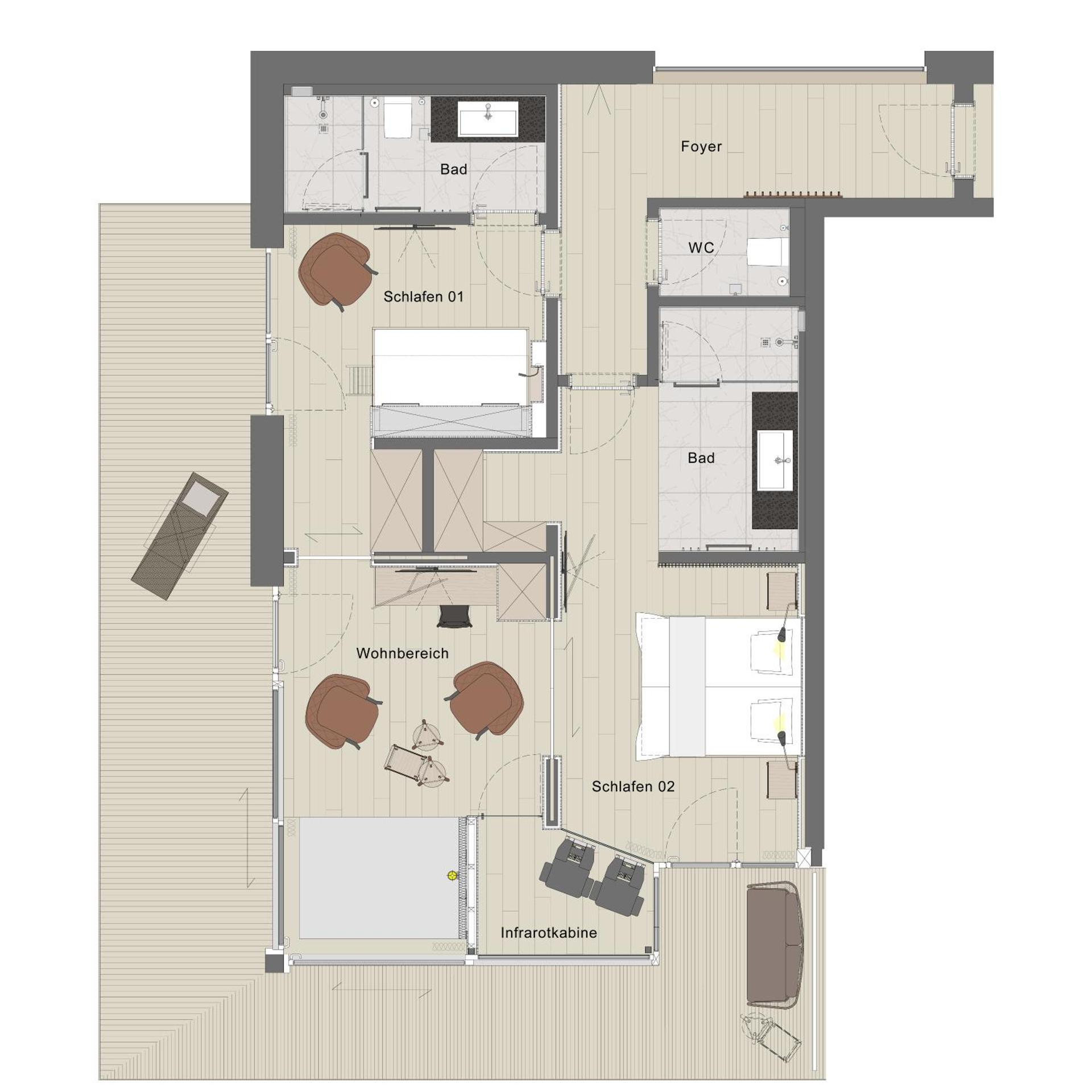 Photo of the whole room