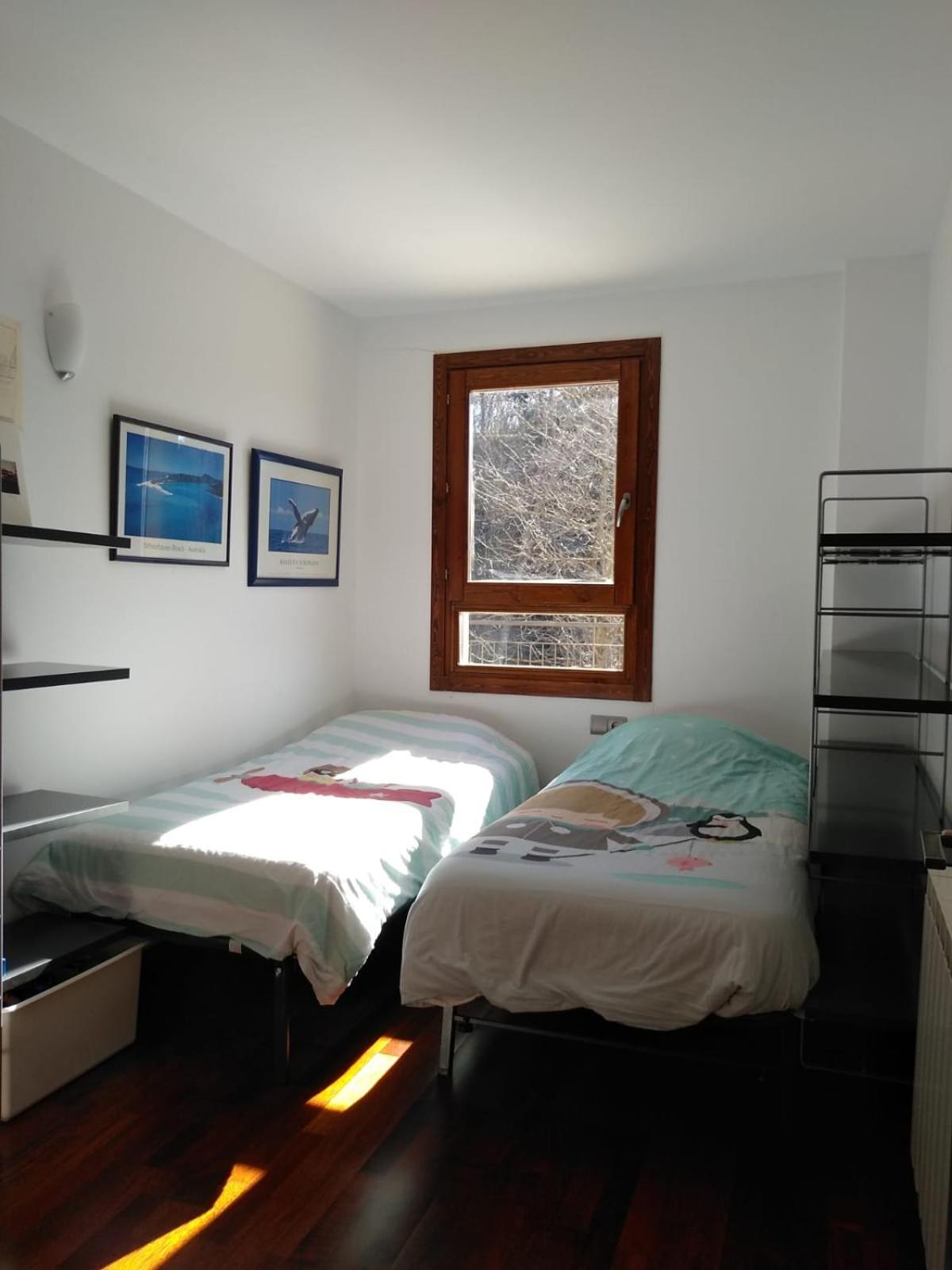 Apartament amb pati a la Vall Fosca, tranquilitat i bones vistes