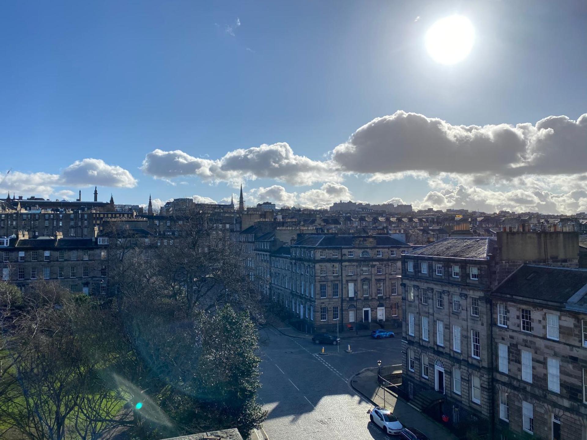 New Town Apartment with Castle View