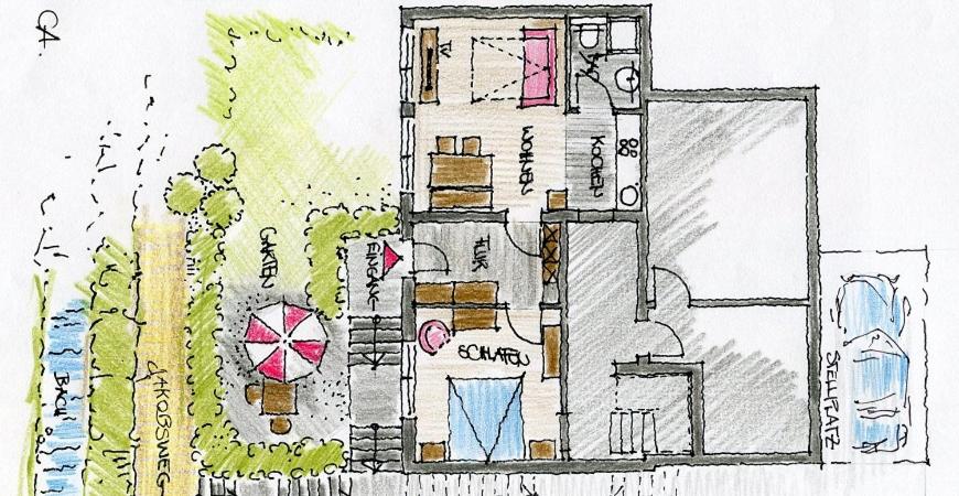 Ferienwohnung am Bach