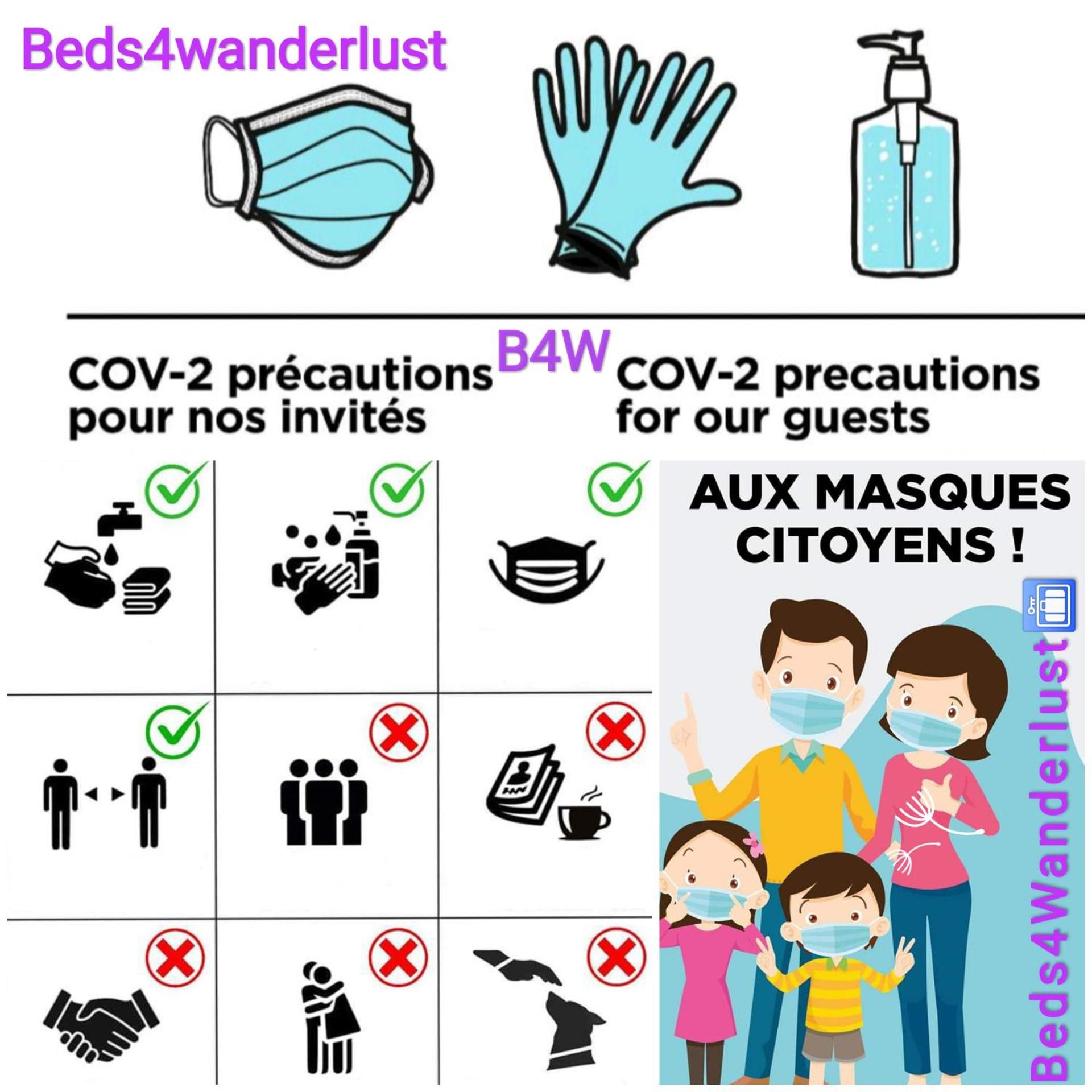 Les Clés du Bonheur by Beds4Wanderlust, 47m2 avec Terrasse privative & Parking-RER B TGV 10min-Orly 20min