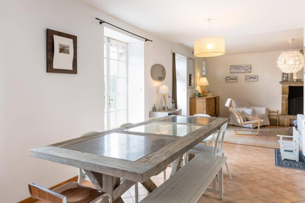 Maison de vacances en pierre entre terre et mer