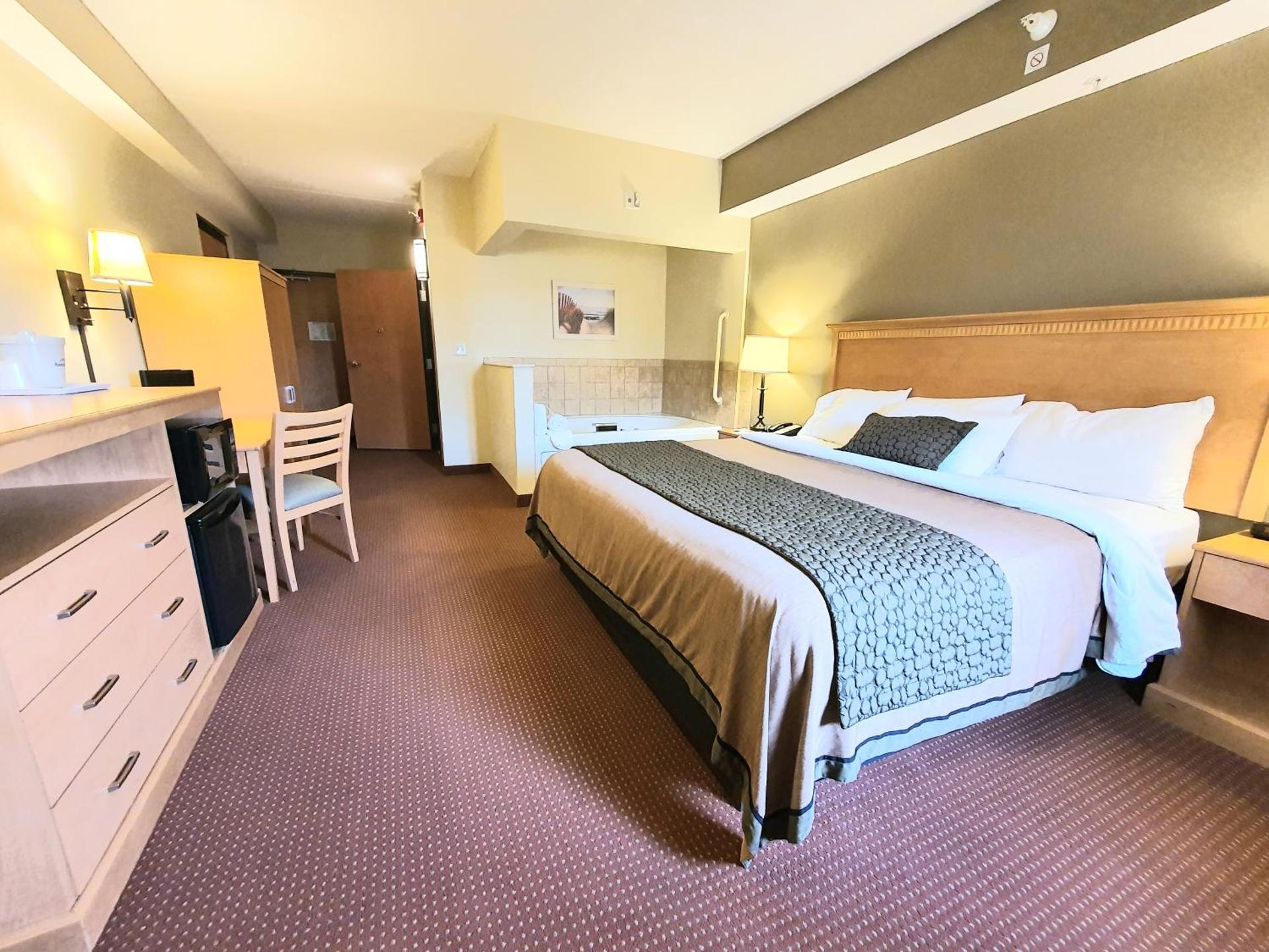 1 King Bed, Mobility Accessible Studio Suite, Non- Smoking