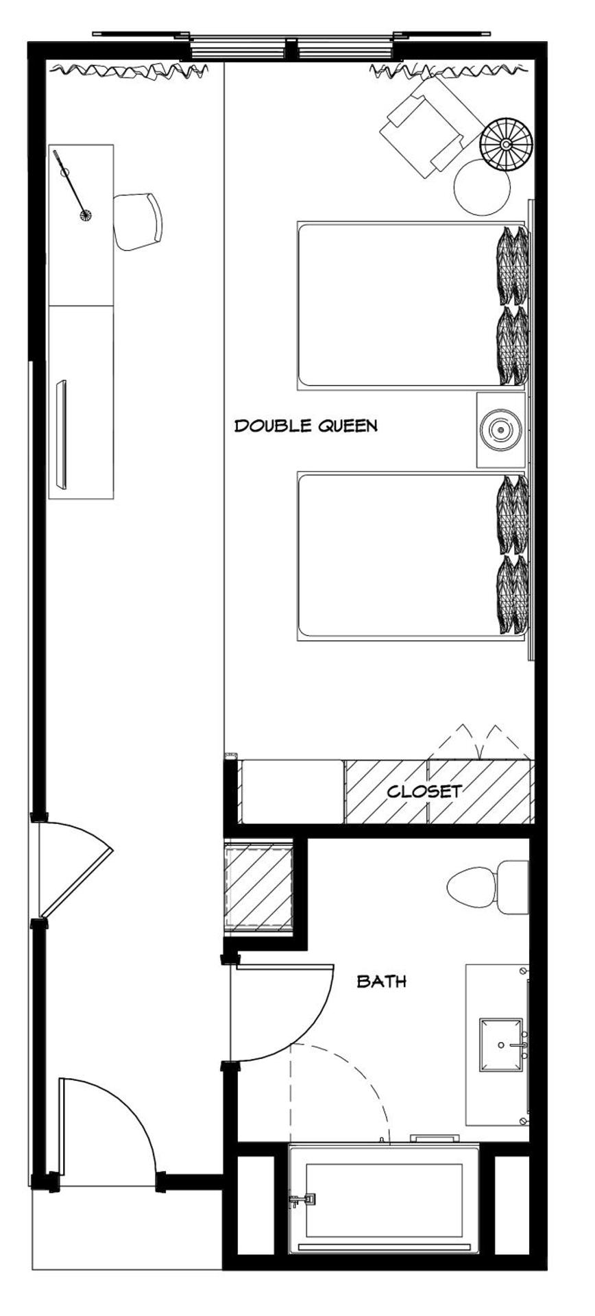 Photo of the whole room