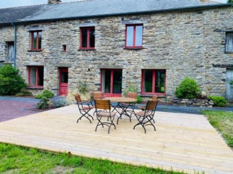 Ar Merglet - Grande longère authentique en Brocéliande