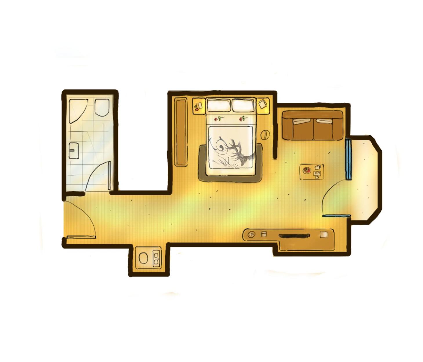 Photo of the whole room