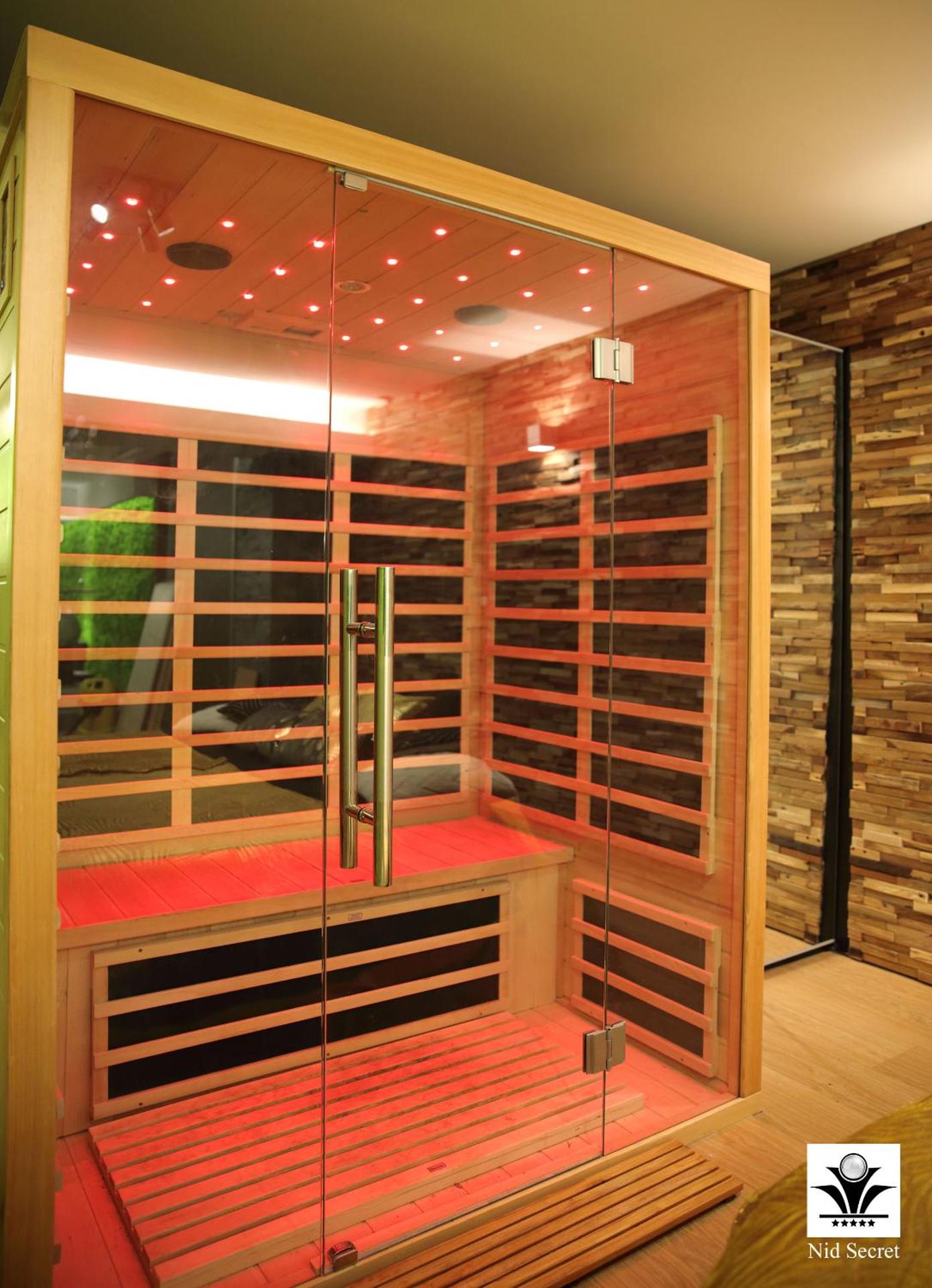 Panoramique 180 lac et montagne et Nid Secret spa romantique