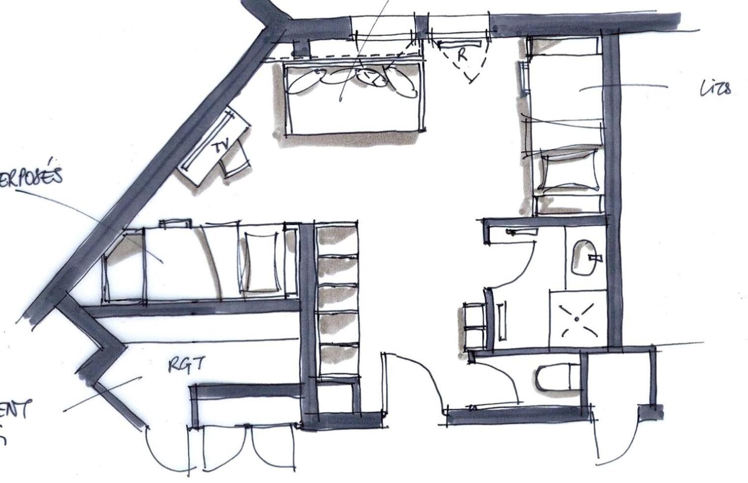 Mixed Dormitory Room