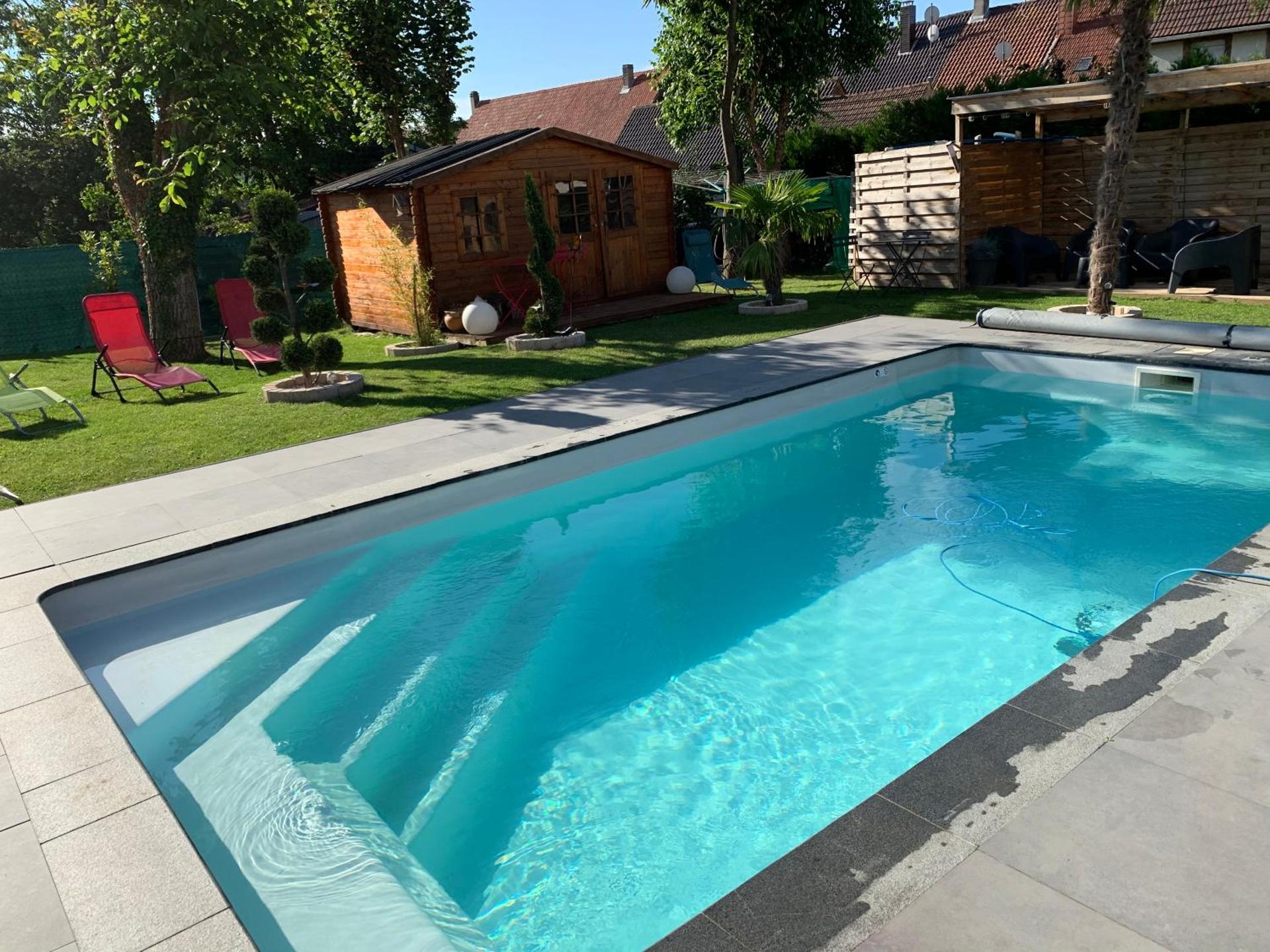 Nuit des étoiles gîte avec piscine et SPA communs