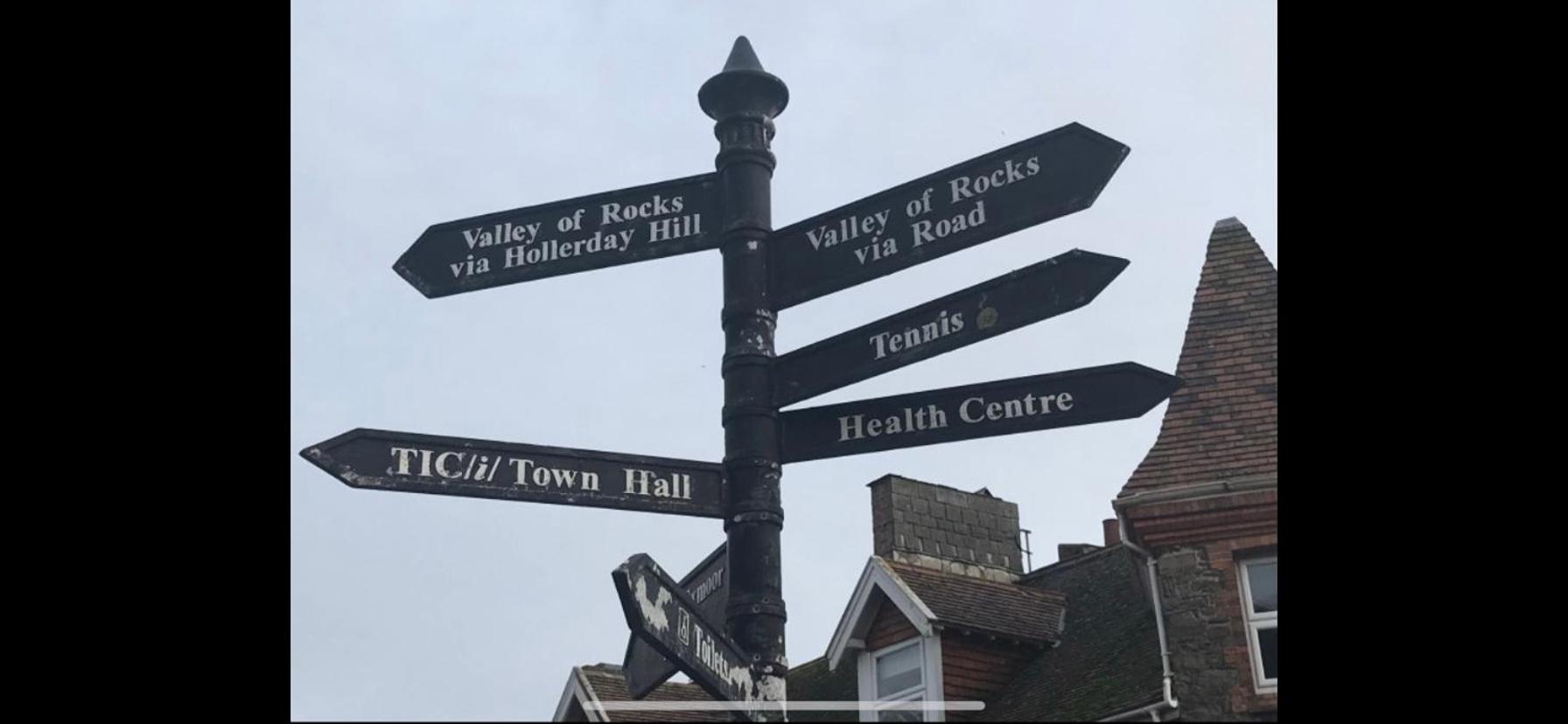 Postman's Knock, Lynmouth, first floor apartment with private parking