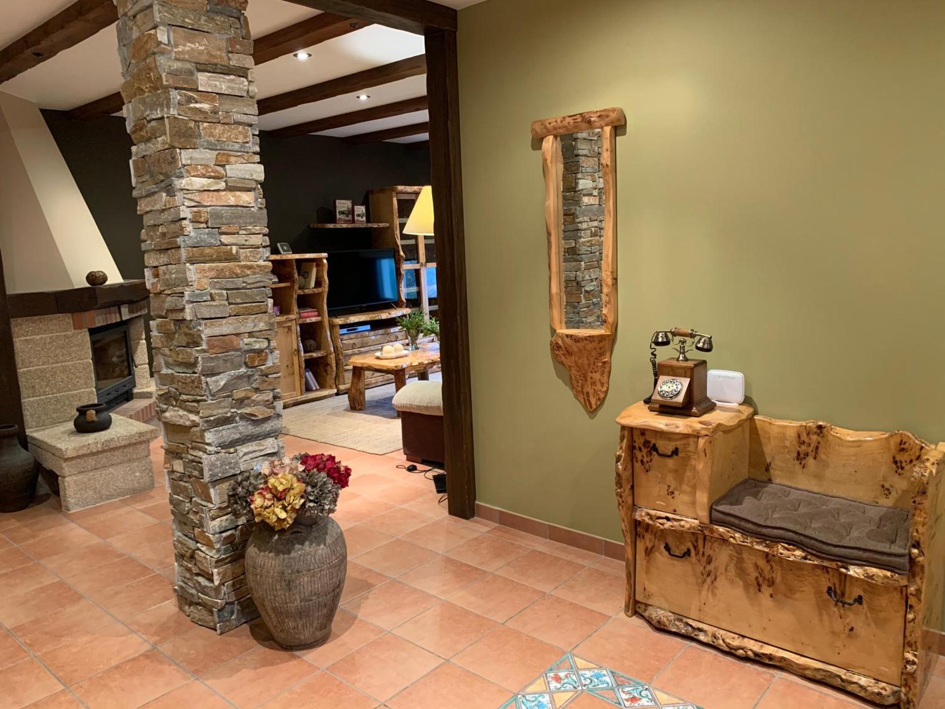 Chalet Rural Toñita 400 m playa piscina barbacoa chimenea