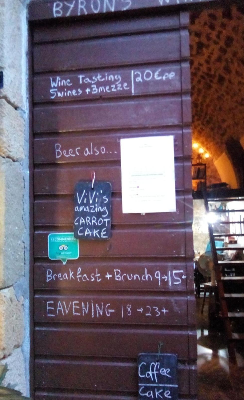 Restaurant/places to eat