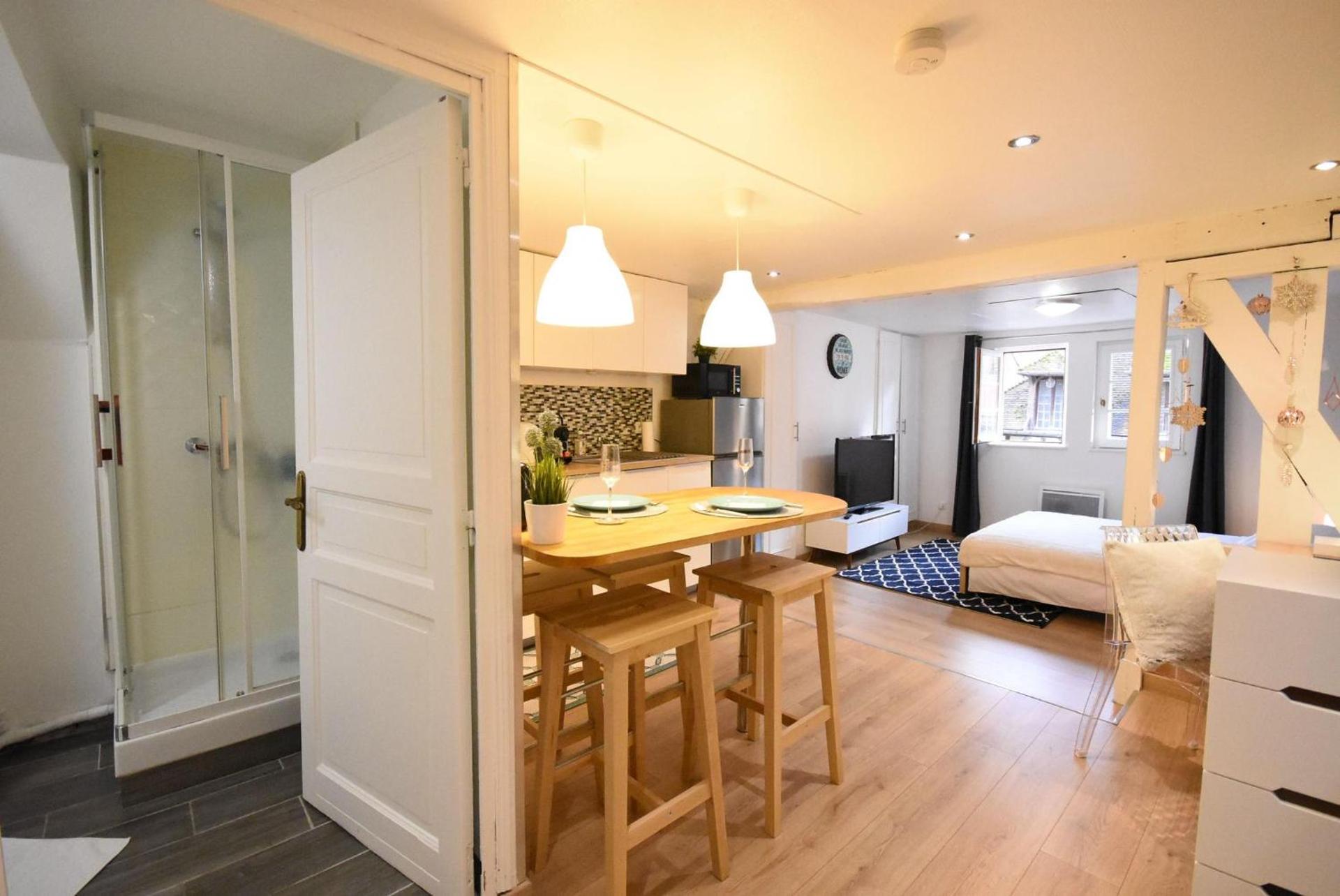 STUDIO dans le COEUR HISTORIQUE (WIFI et GARE)