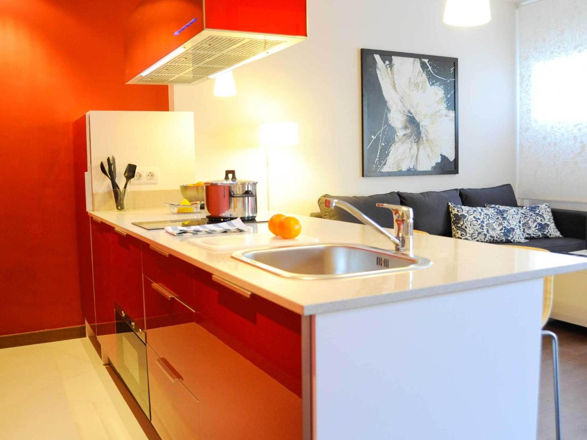 Kitchen or kitchenette