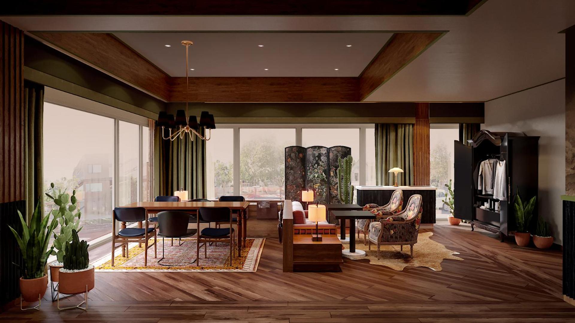 Communal lounge/ TV room